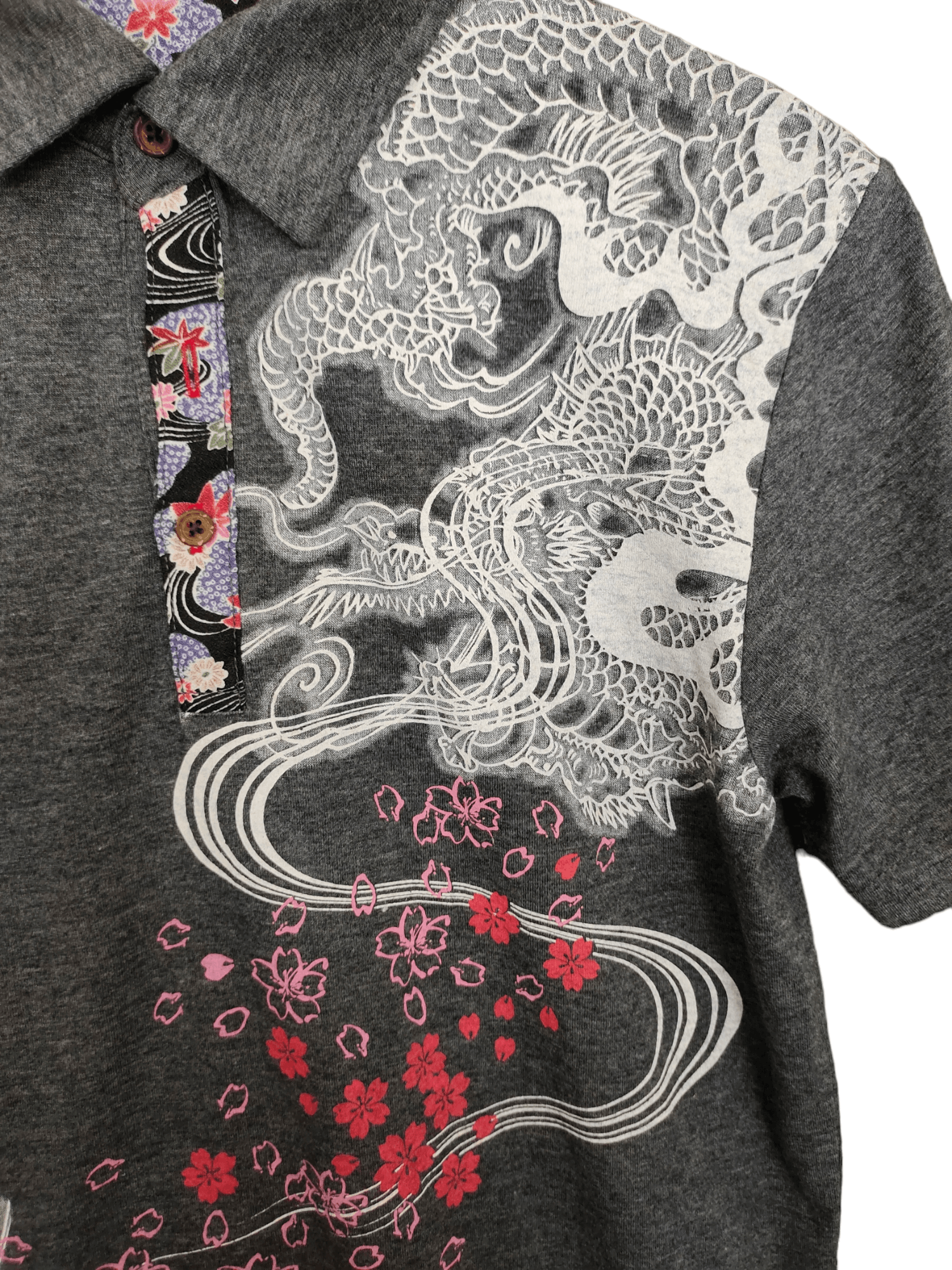 Karakuri Tamashii Vintage Sukajan Dragon Printed Shirt Karakuri Tamashi Y2k Size US M / EU 48-50 / 2 - 3 Thumbnail