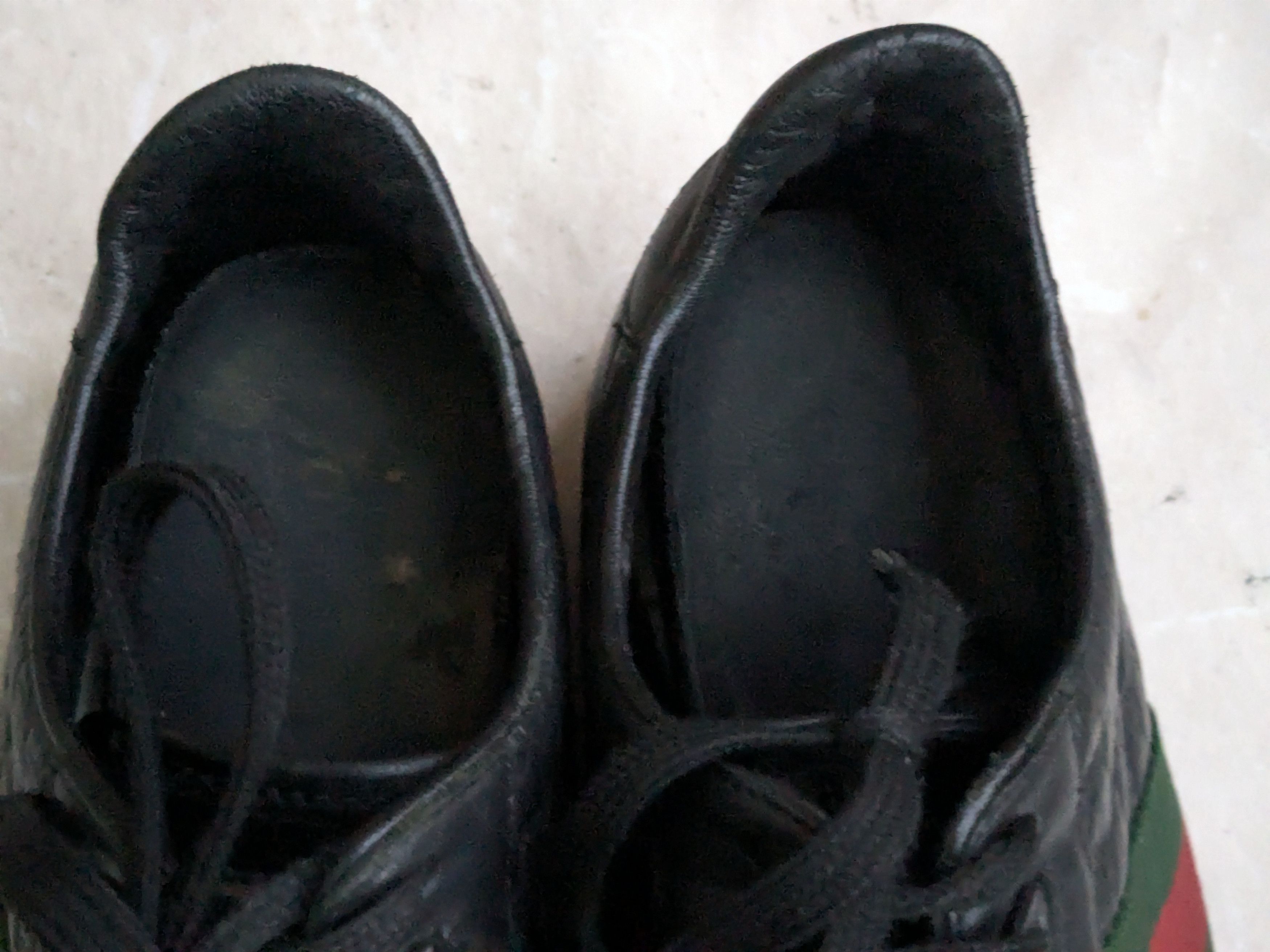 Gucci Gucci Monogram Sneakers Black 11 Low Tops Logo GG Size US 11 / EU 44 - 6 Thumbnail