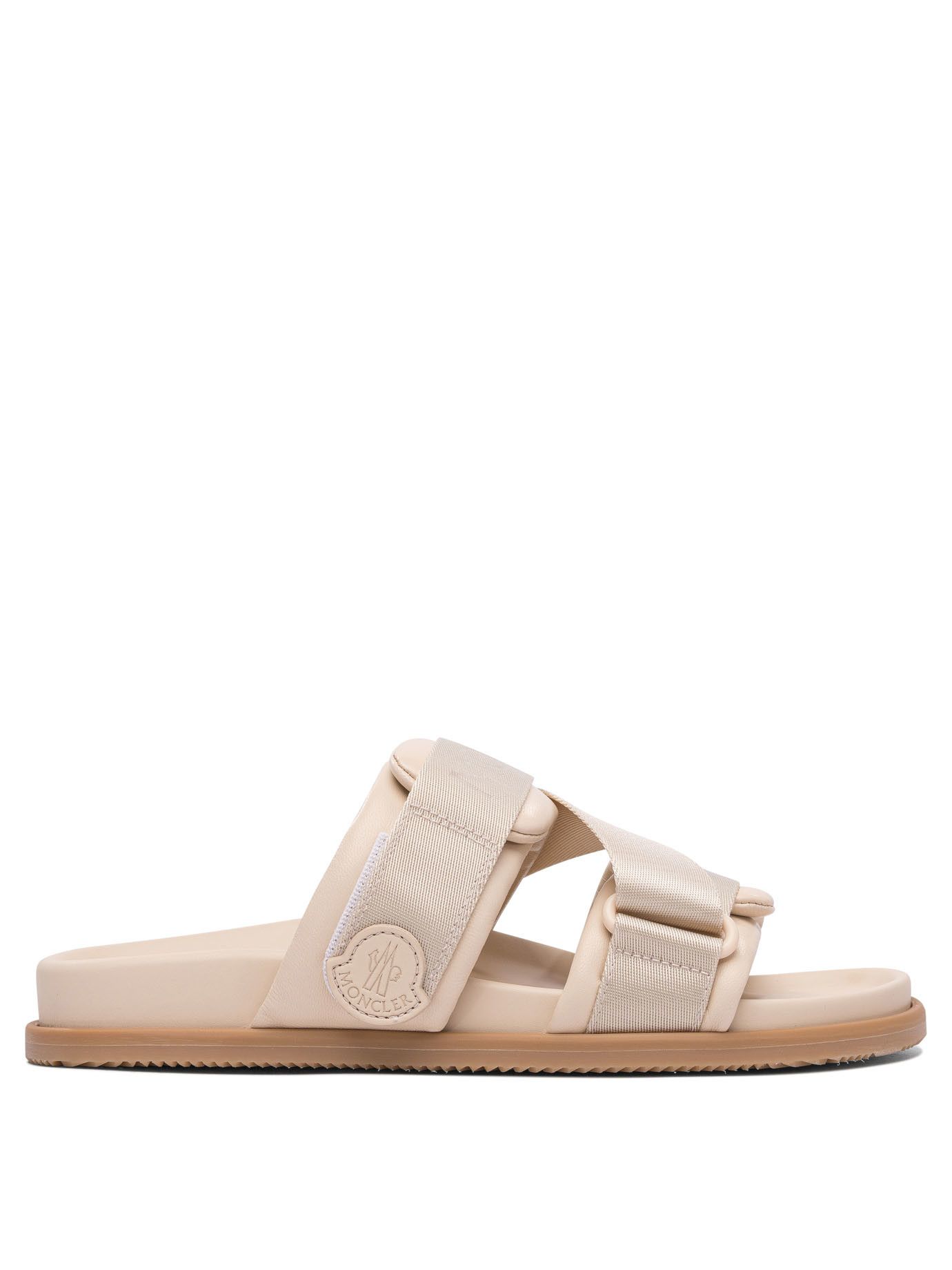 Moncler Mon pocket padded leather and nylon mule it 39 | Grailed