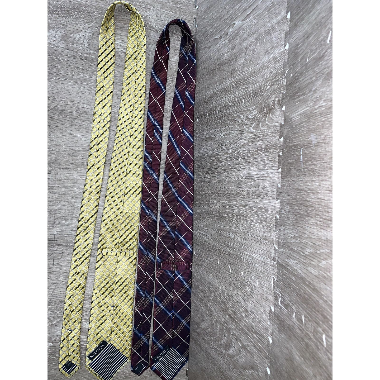 Nautica Nautica Men's Silk Tie Set 3pc Geometric Multicolor Classic Size ONE SIZE - 7 Thumbnail