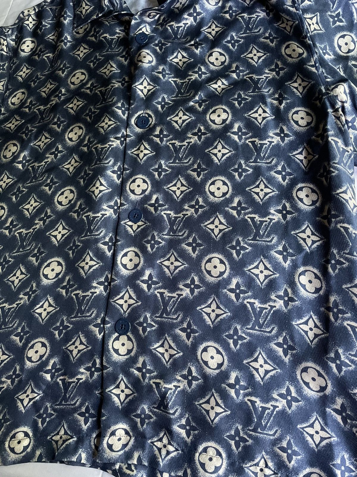 Louis Vuitton Louis Vuitton Silk Monogram Shirt Size US S / EU 44-46 / 1 - 2 Thumbnail
