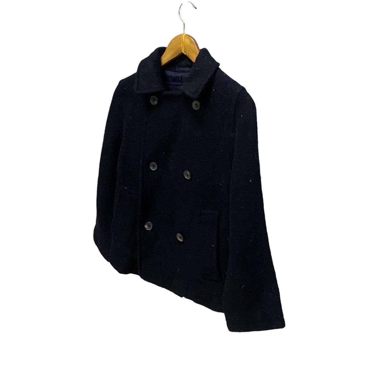 Margaret Howell Margarett Howell wool cropped double breasted coat jacket Size S / US 4 / IT 40 - 3 Thumbnail