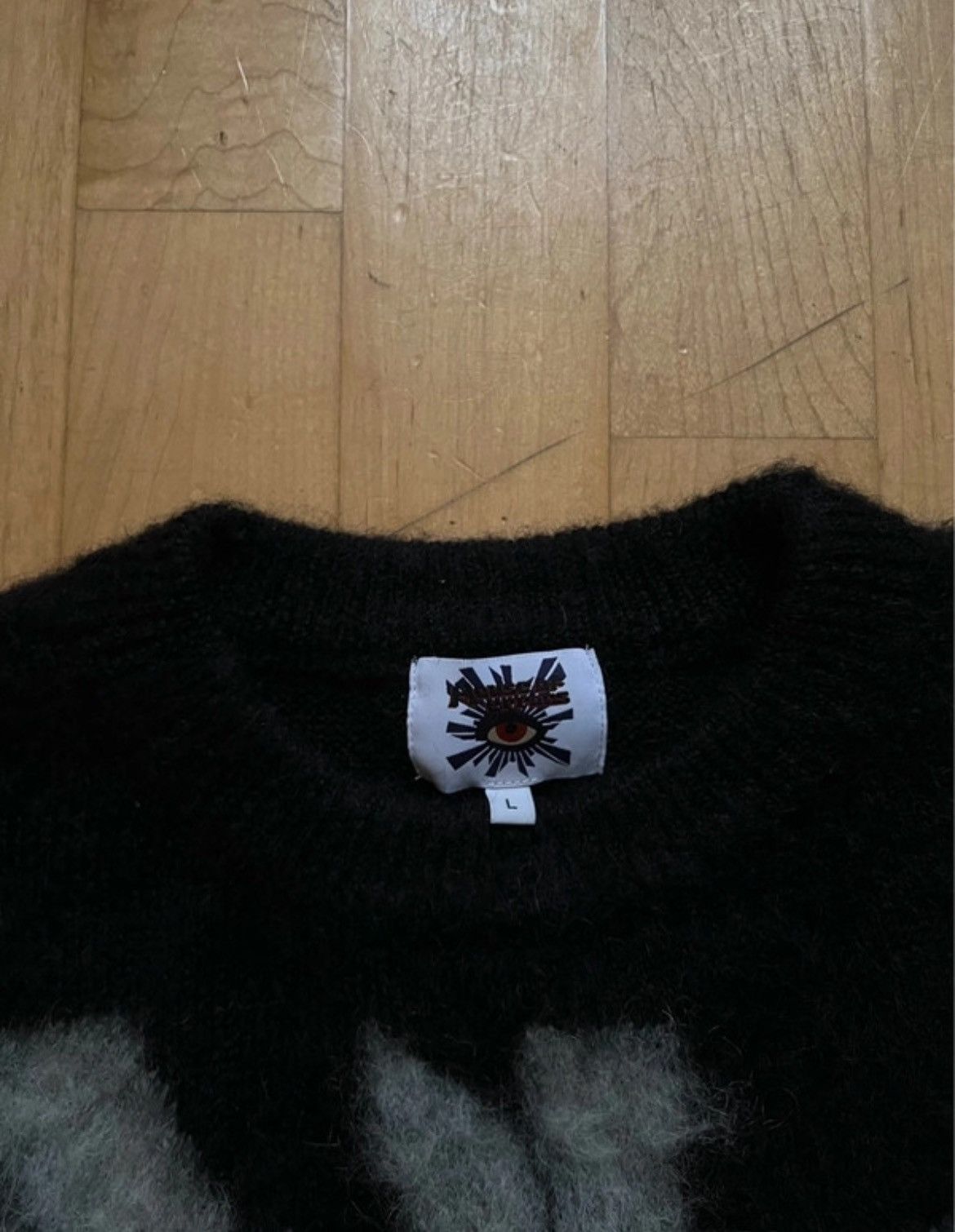 House of Errors House of Errors Mohair Knits in Black Size US L / EU 52-54 / 3 - 3 Thumbnail