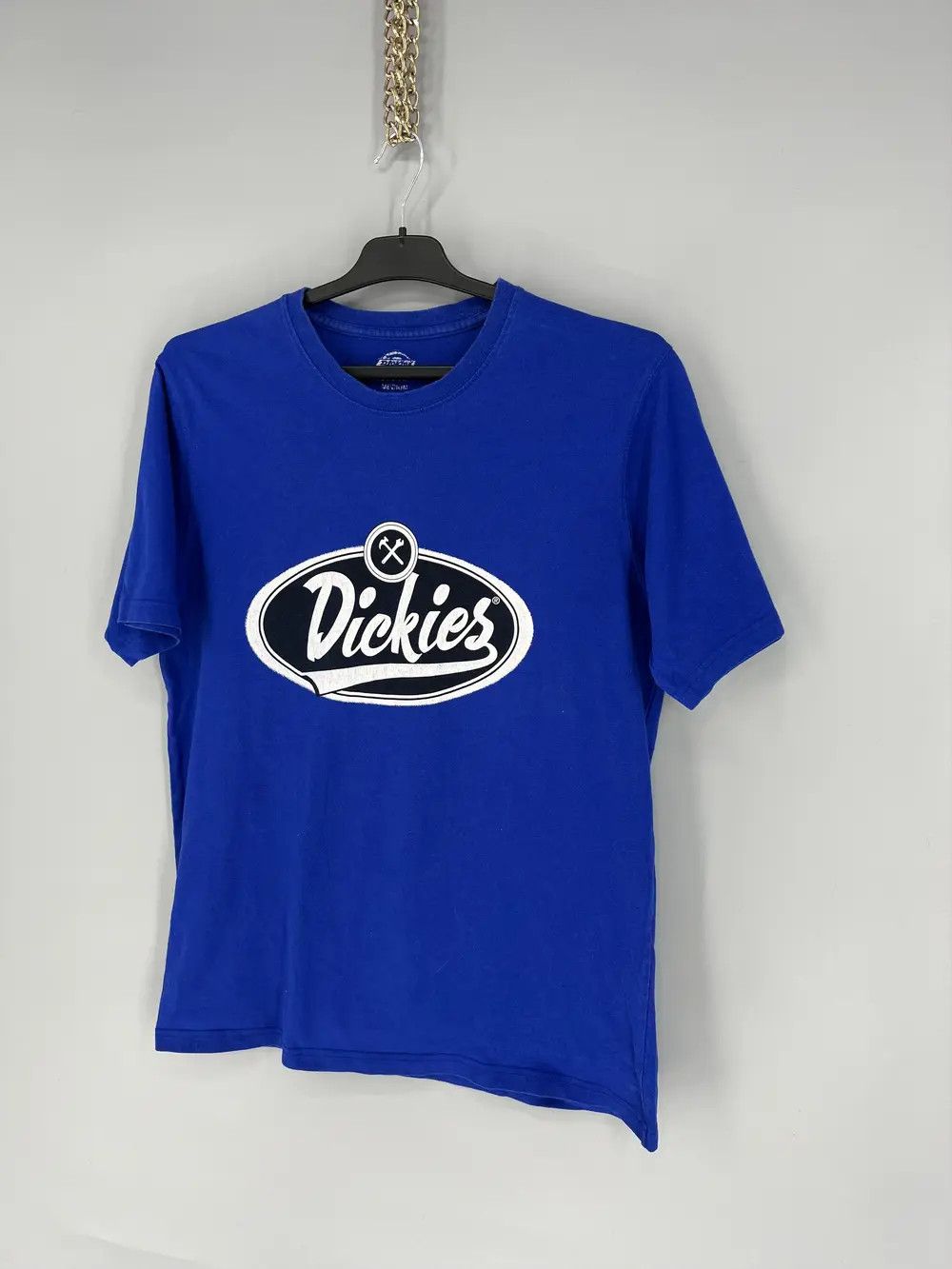 Dickies Vintage Dickies Blue Tee T-Shirt Classic Big Logo Size M Size US M / EU 48-50 / 2 - 3 Thumbnail