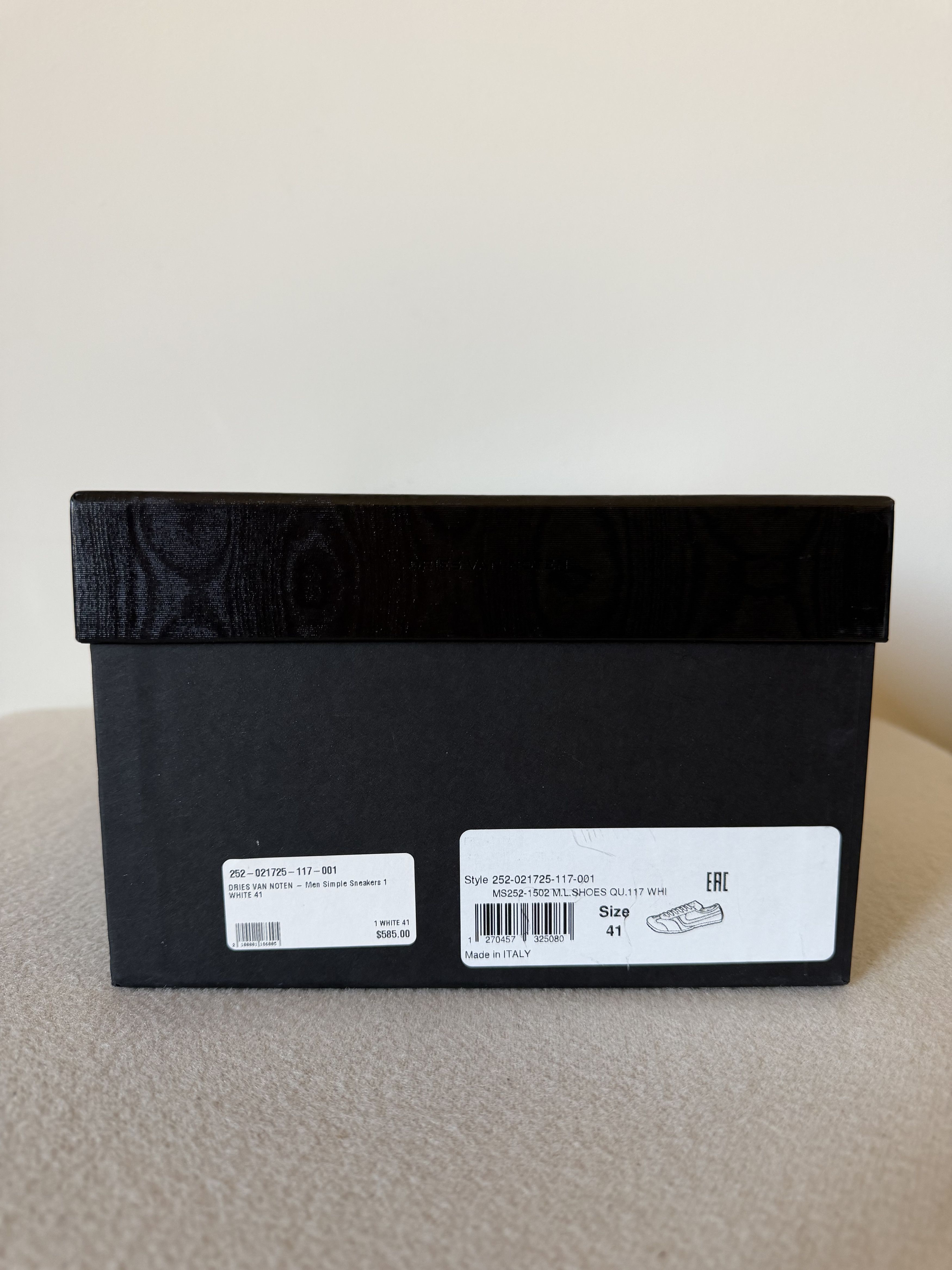Dries Van Noten Dries Van Noten Suede Sneakers in White Size US 8 / EU 41 - 8 Thumbnail