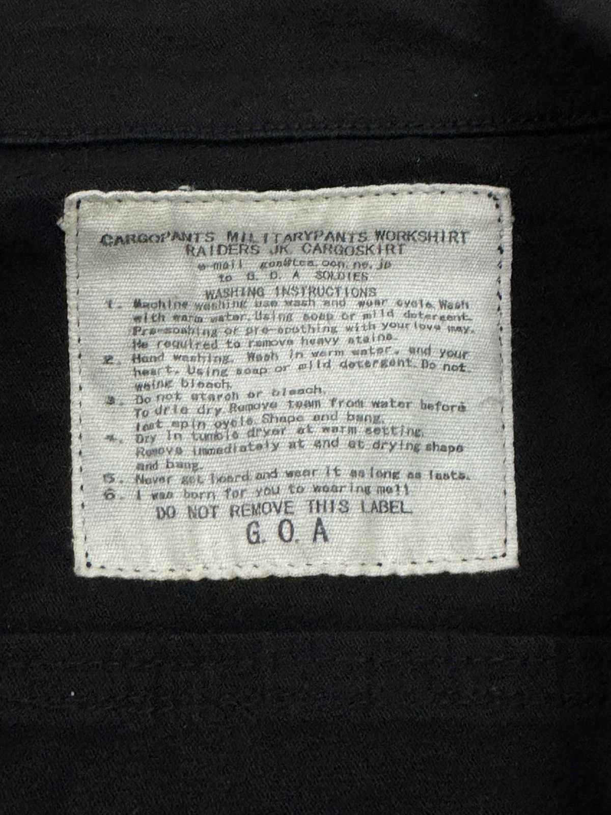 Japanese Brand G.O.A Genuine Vintage Studded Army Parka Jacket Size US XS / EU 42 / 0 - 6 Thumbnail