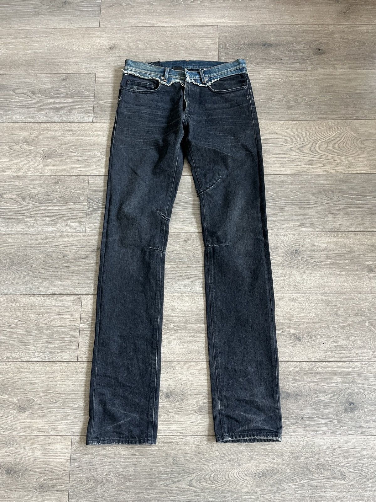 Dior Dior homme aw06 cummerbund denim Size US 30 / EU 46 - 1 Thumbnail