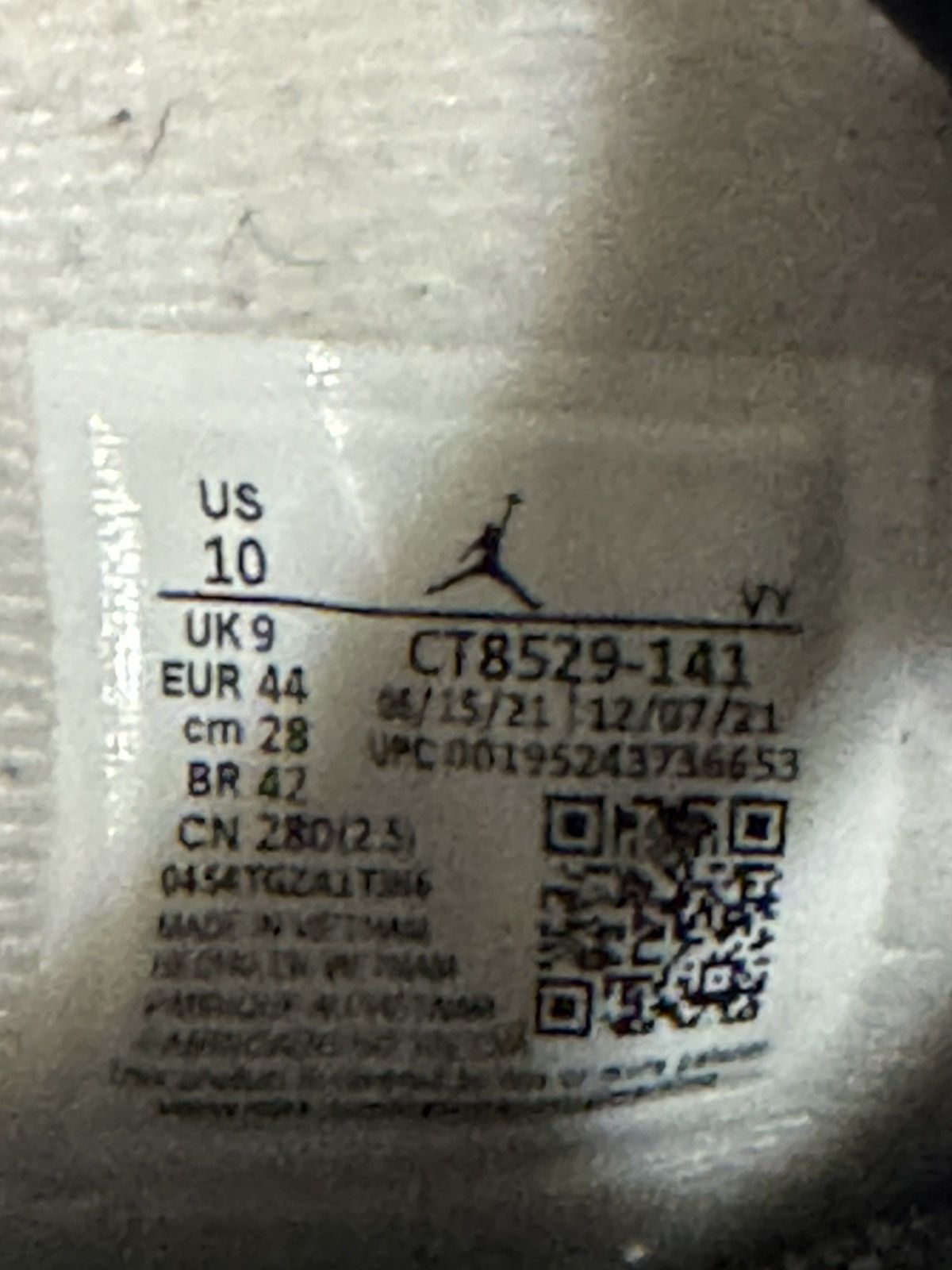 Nike AIR JORDAN 6 Size US 10 / EU 43 - 7 Thumbnail