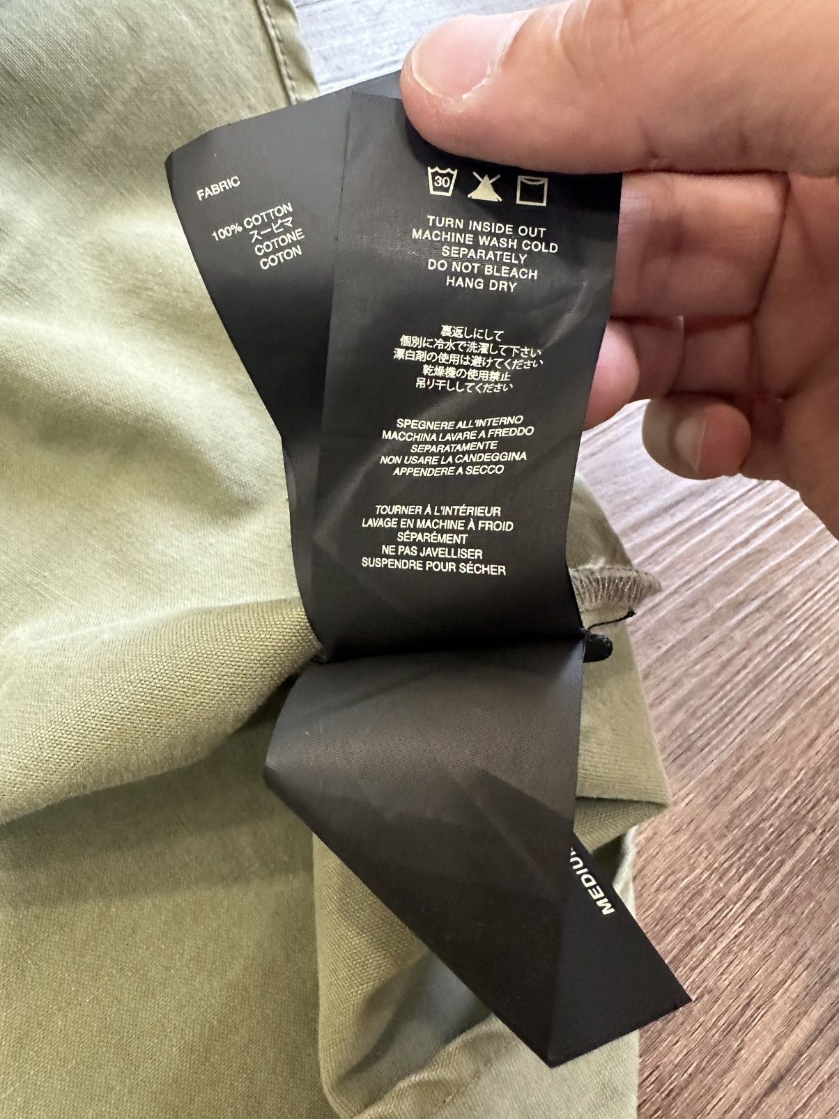 Fear of God Fear of God 7th Green/Sun-Faded Shirt Size US M / EU 48-50 / 2 - 7 Thumbnail