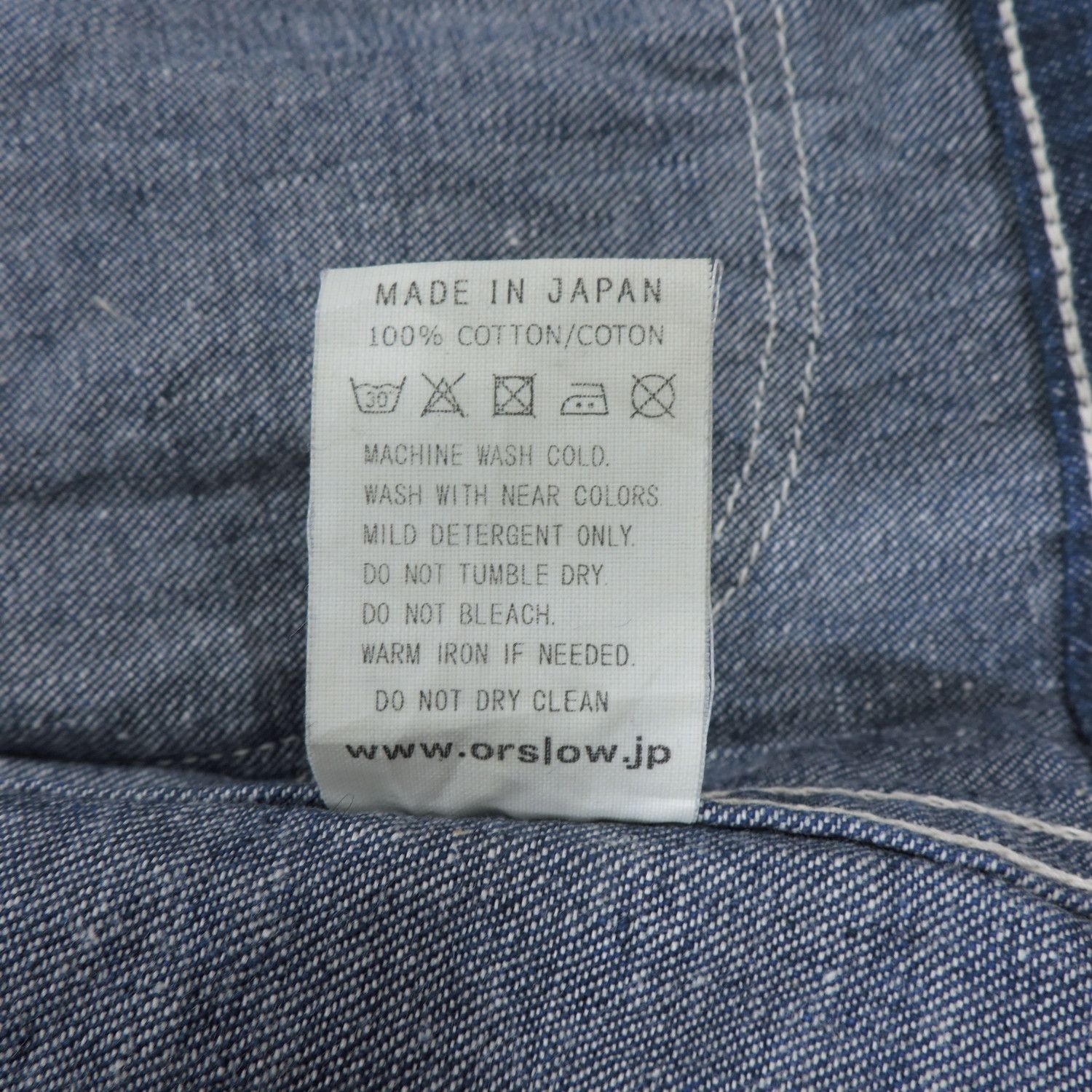 Orslow ORSLOW 40’S WWII PARKA DENIM COVERALL DENIM JACKET Size US M / EU 48-50 / 2 - 5 Thumbnail
