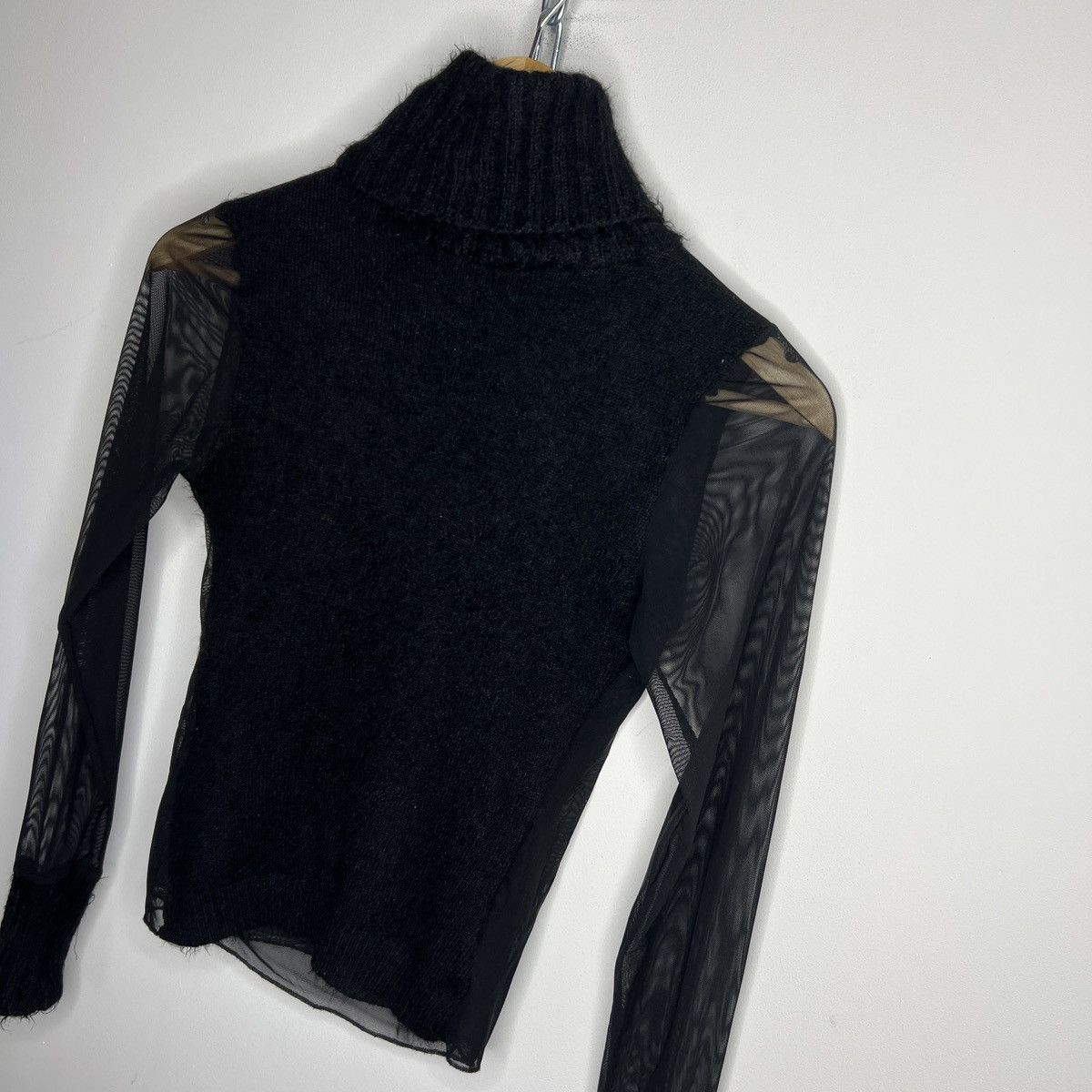 Japanese Brand Vintage Mesh Top Miss Sixty JPG If Six Was Nine LGB Style Size S / US 4 / IT 40 - 8 Thumbnail