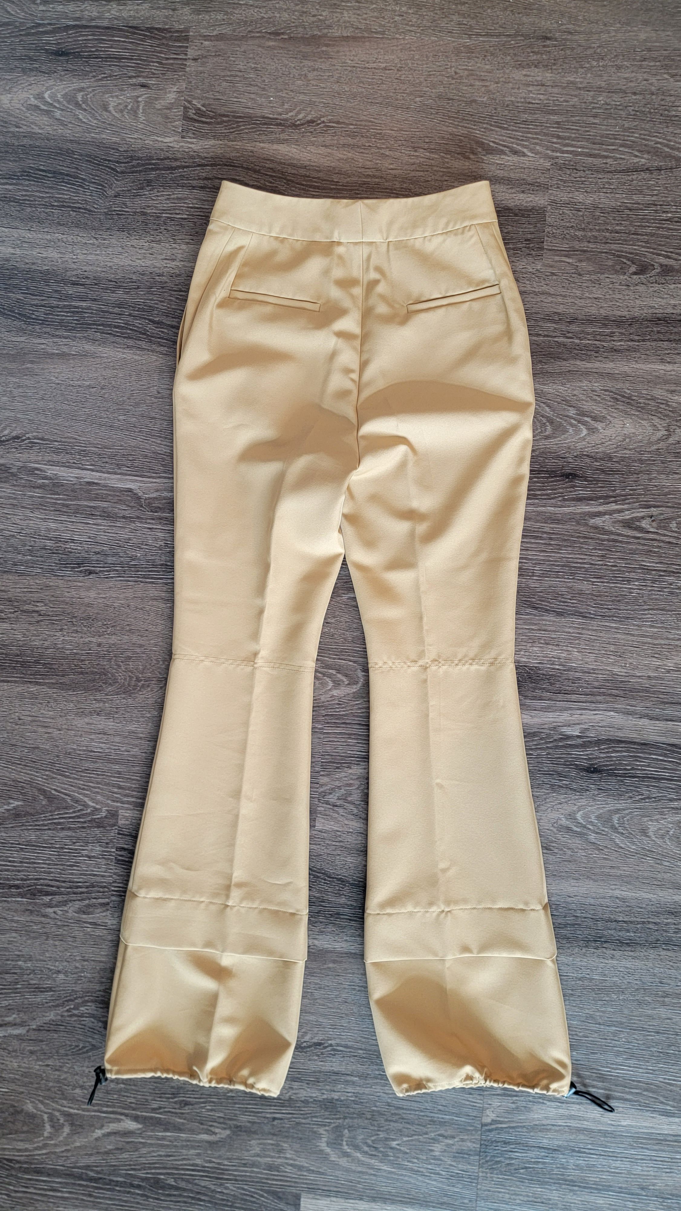 Marni Marni High Waist Parachute Hem Pants Funky Gold 70s style Size US 28 / EU 44 - 2 Thumbnail