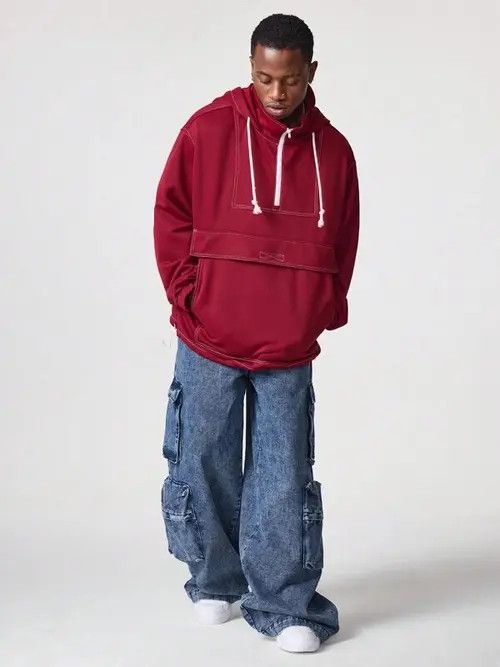 Designer Kusuno x Hoshi y2k baggy cargo hiphop Faded pants Size US 32 / EU 48 - 3 Thumbnail