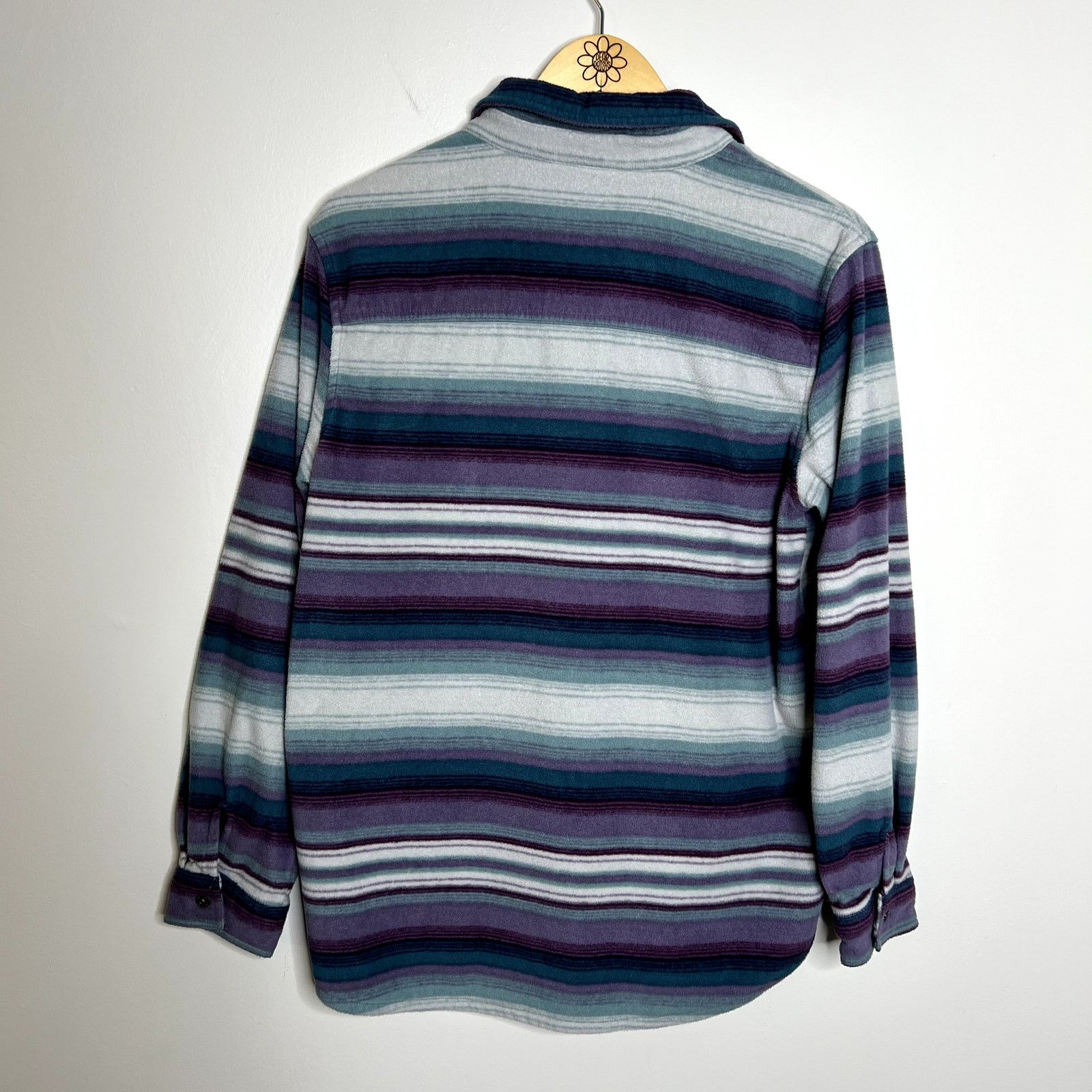 Eddie Bauer Eddie Bauer Striped Button Down Long Sleeve Top Size M / US 6-8 / IT 42-44 - 5 Thumbnail