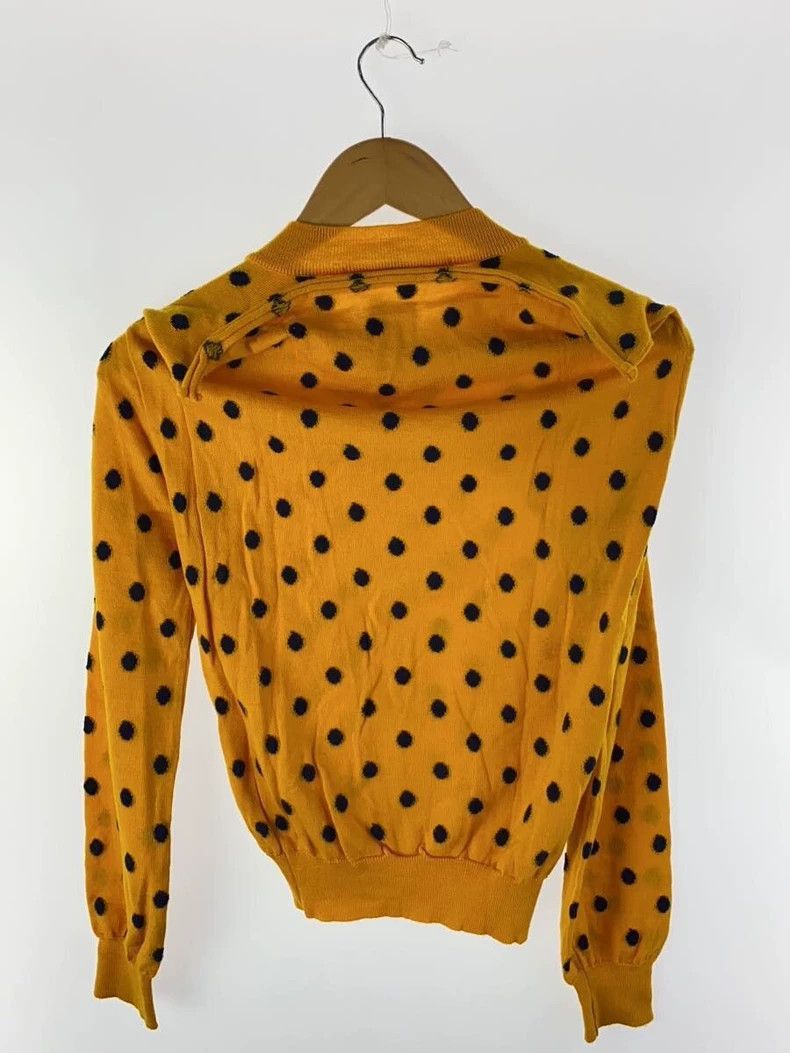 Comme des Garcons Comme Des Garcons Yellow polka-dot knitting Size XS / US 0-2 / IT 36-38 - 2 Thumbnail