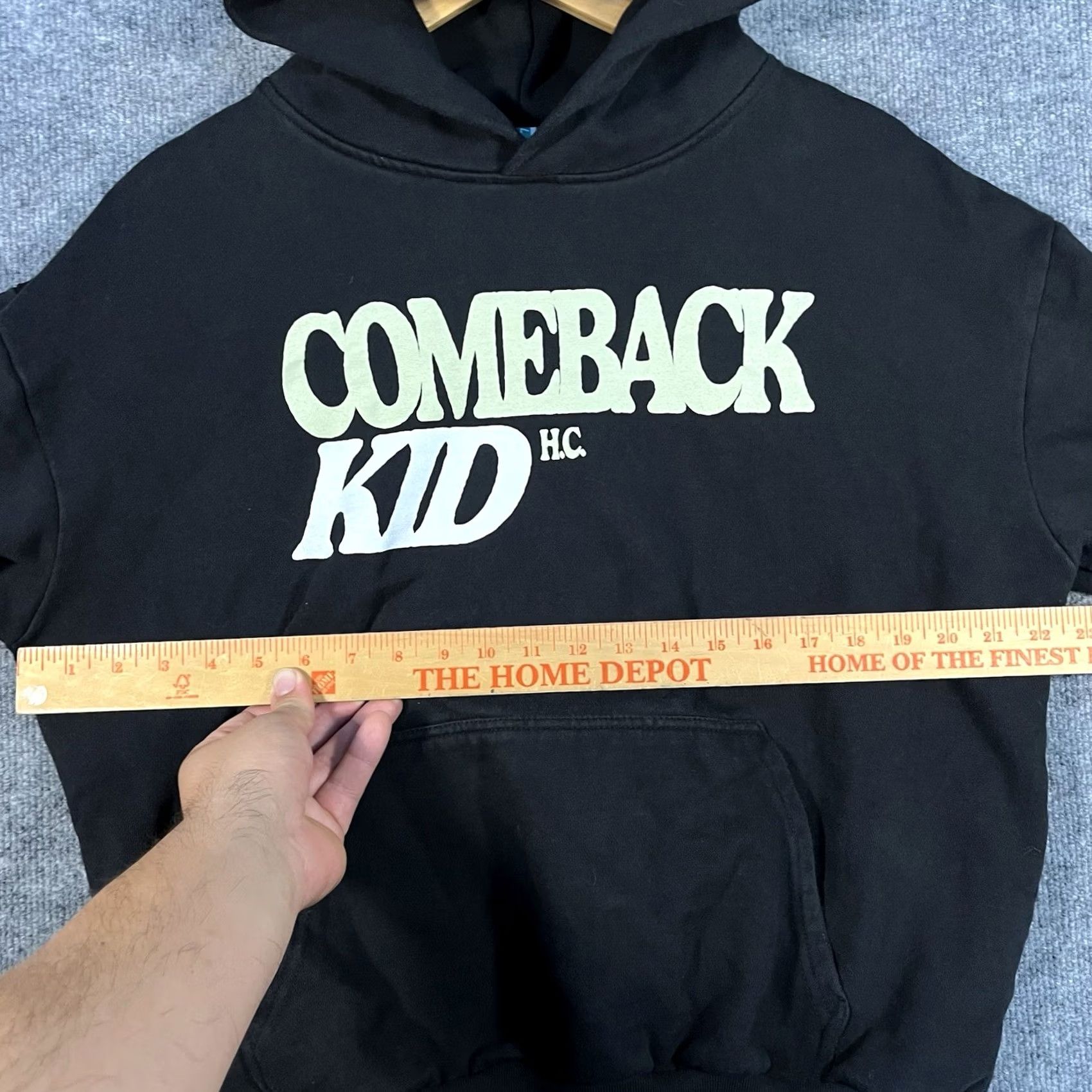 Gildan Comeback Kid Hoodie Black Hardcore Punk Mens Large Tour Bane Stick To Your Guns Size US L / EU 52-54 / 3 - 4 Thumbnail