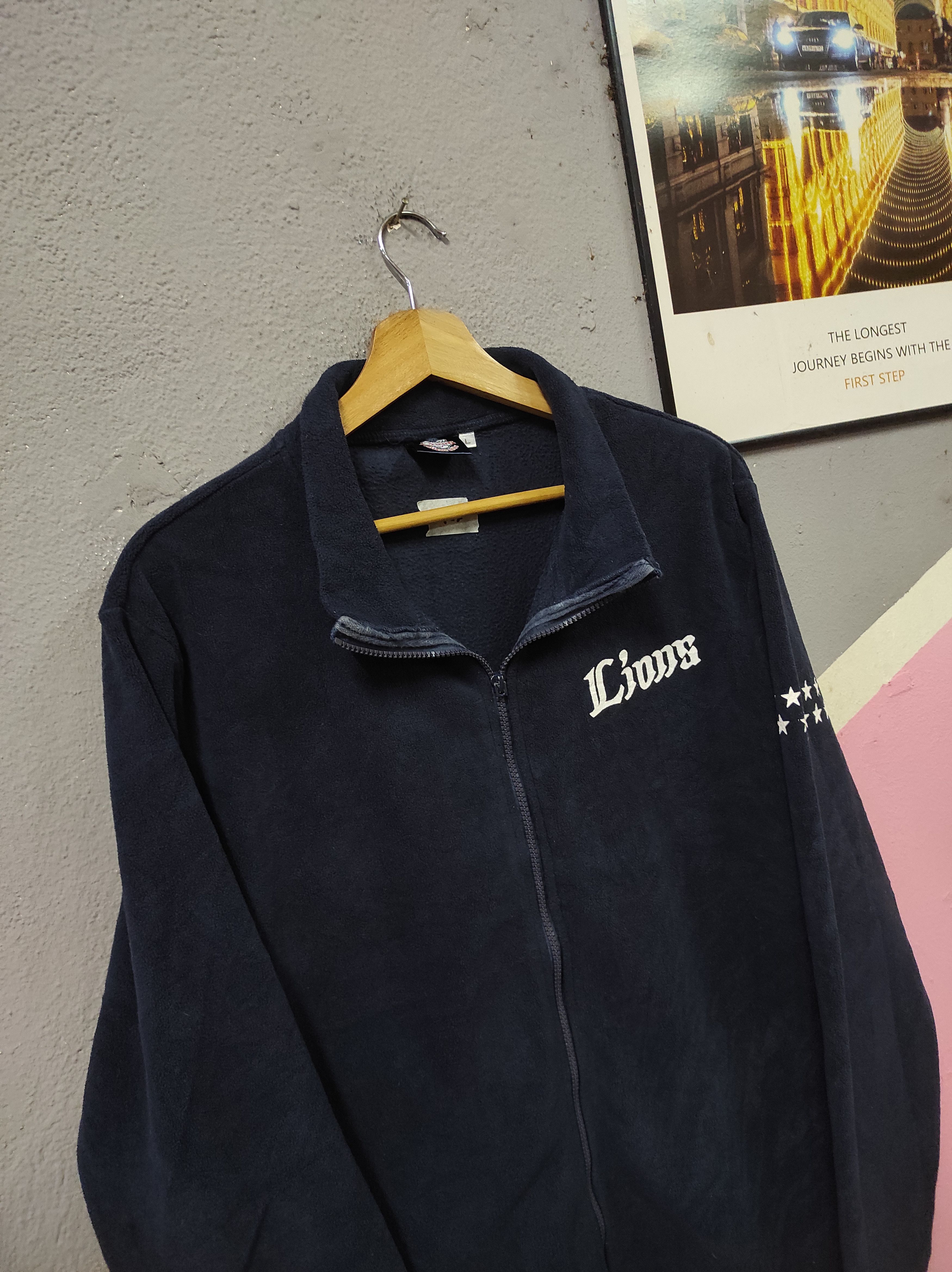 Japanese Brand × MLB SEIBU LIONS BASEBALL LIGHT JACKET FLEECE Size US L / EU 52-54 / 3 - 2 Thumbnail