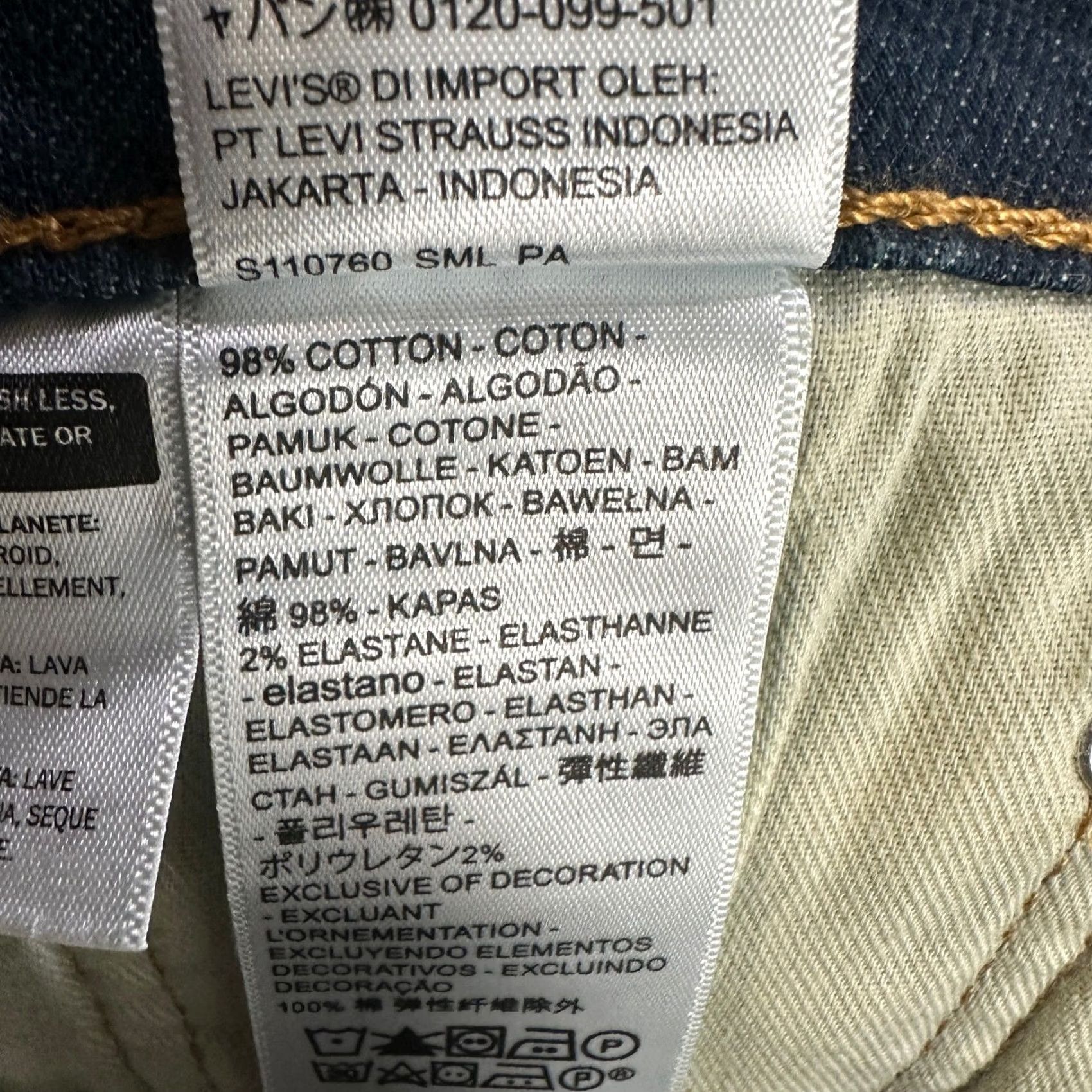 Levi's Levi's 502 Jeans Men Tapered Leg 30X30 Blue Distressed Red Tab 5 Pocket Denim NEW Size US 30 / EU 46 - 6 Thumbnail