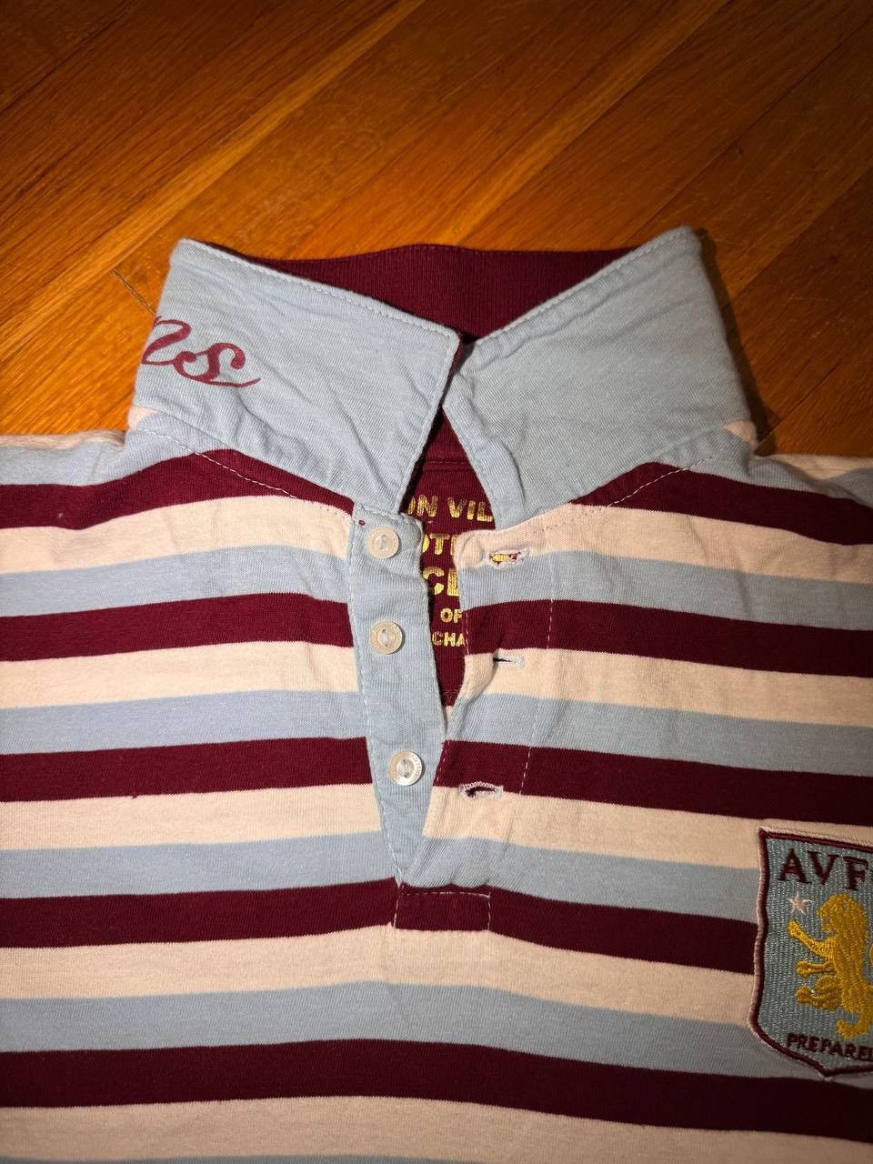 Chelsea Soccer Aston Villa FC soccer jersey polo tee Size US M / EU 48-50 / 2 - 4 Thumbnail