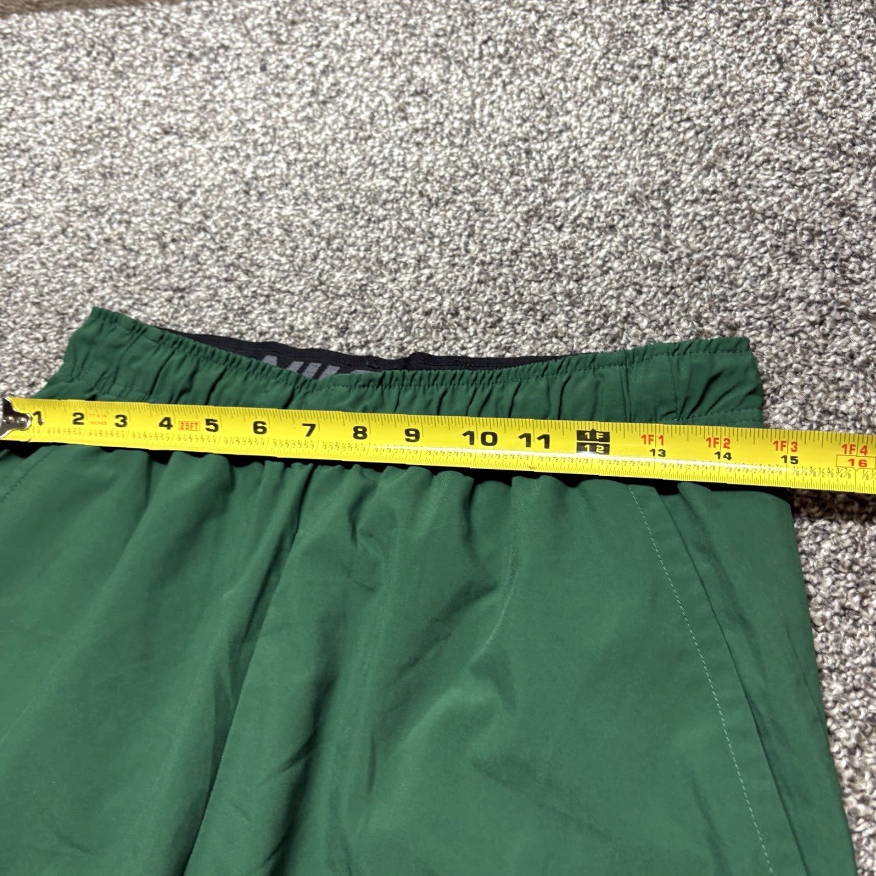 Nike Nike Dri-Fit Shorts Pockets AQ3495 Green Football Training Manning Mens Small Athletic Shorts Size US 29 - 4 Thumbnail