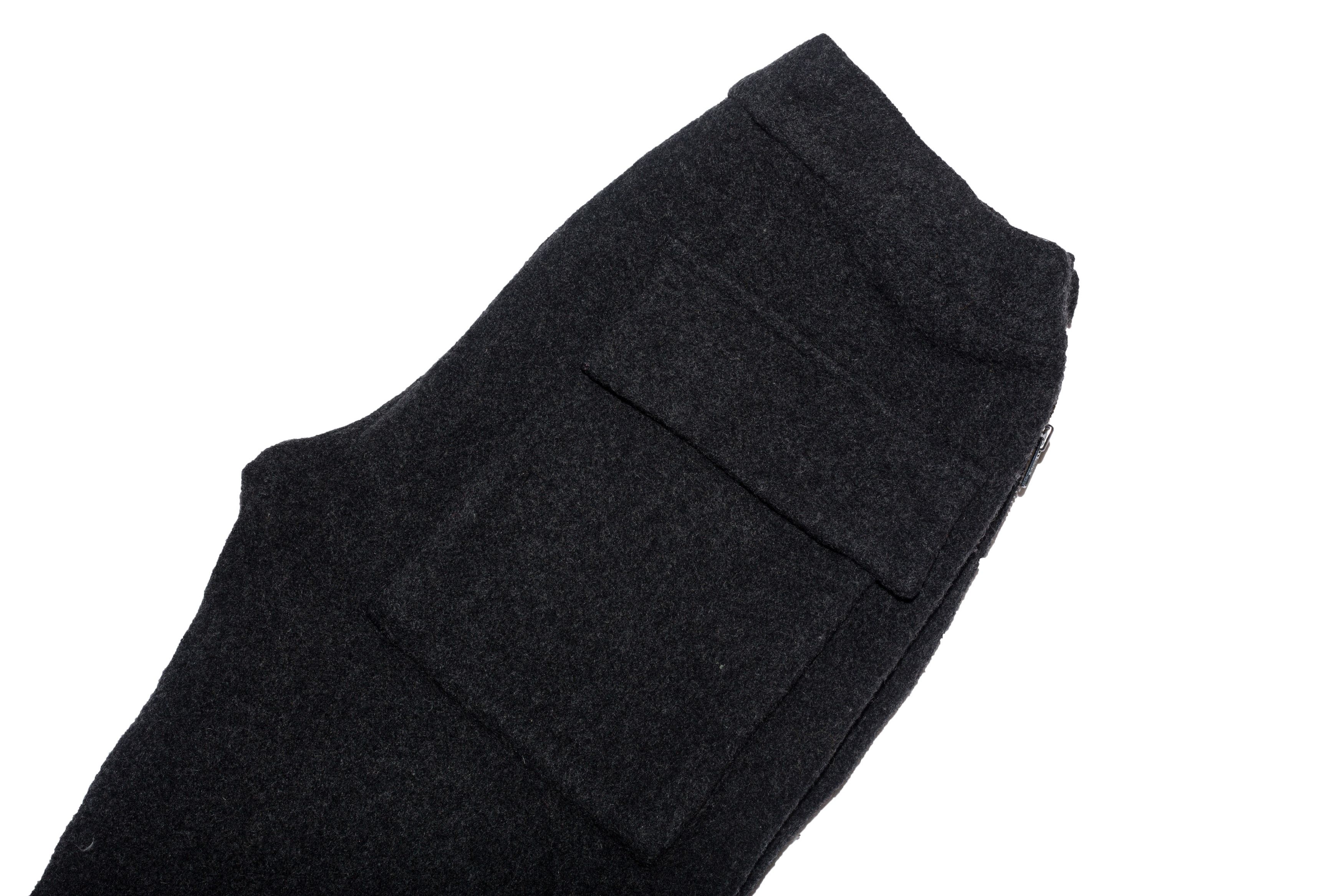 Other HEAVY WOOL FULL SIDE ZIP TROUSERS Size US 30 / EU 46 - 4 Thumbnail