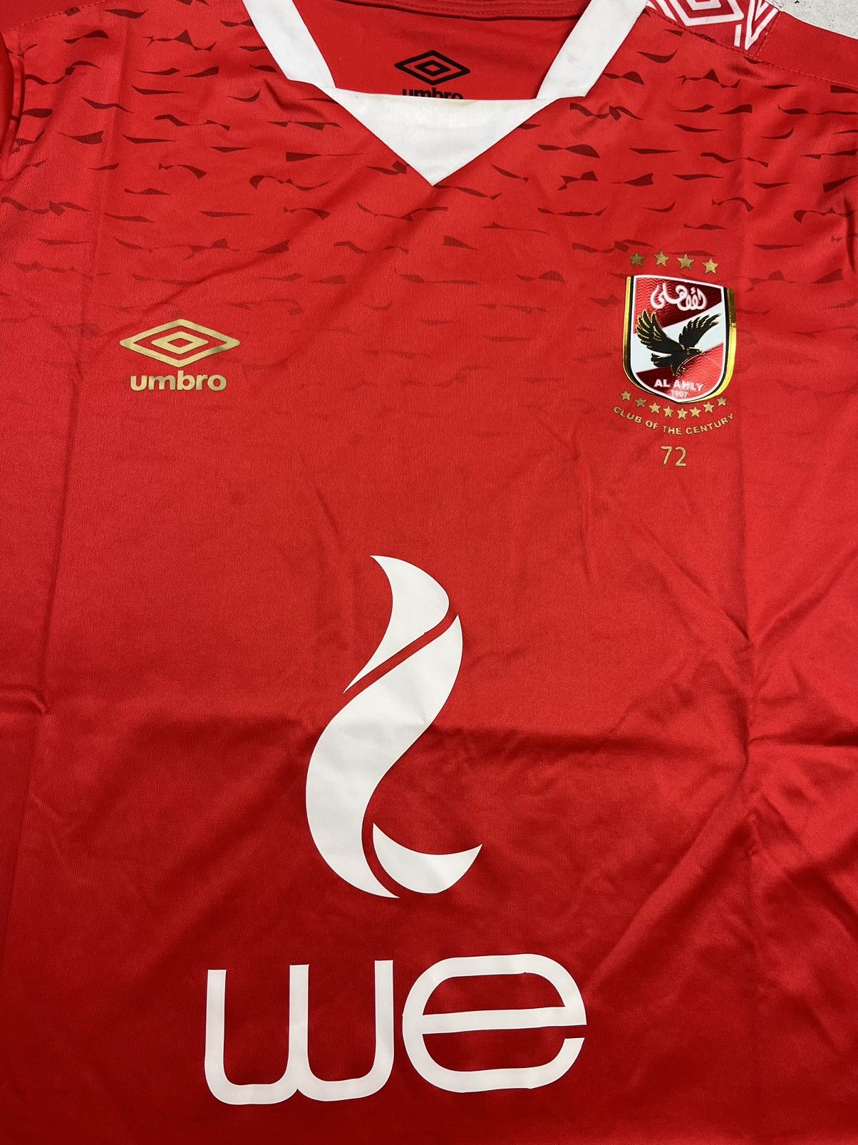 Umbro Umbro Fc Al Ahly Home 2019/2020 Egypt Soccer Jersey size L Size US L / EU 52-54 / 3 - 2 Thumbnail