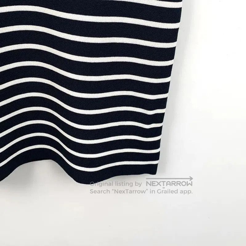 Miu Miu Miu Miu Striped Short Sleeve Dress . Size S / US 4 / IT 40 - 4 Thumbnail