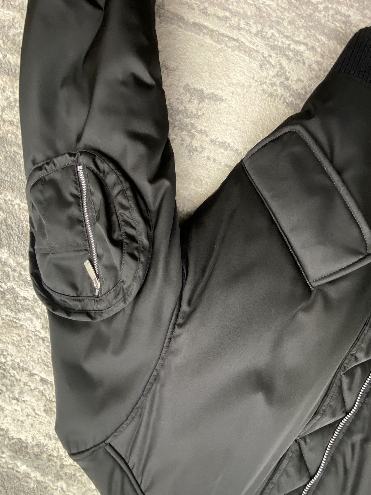 Off-White Black Off-White Bomber Size M / US 6-8 / IT 42-44 - 3 Thumbnail