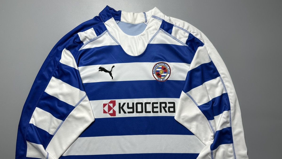 Puma READING PUMA 2007/2008 FOOTBALL SOCCER HOME JERSEY #9 DOYLE Size US XL / EU 56 / 4 - 3 Thumbnail