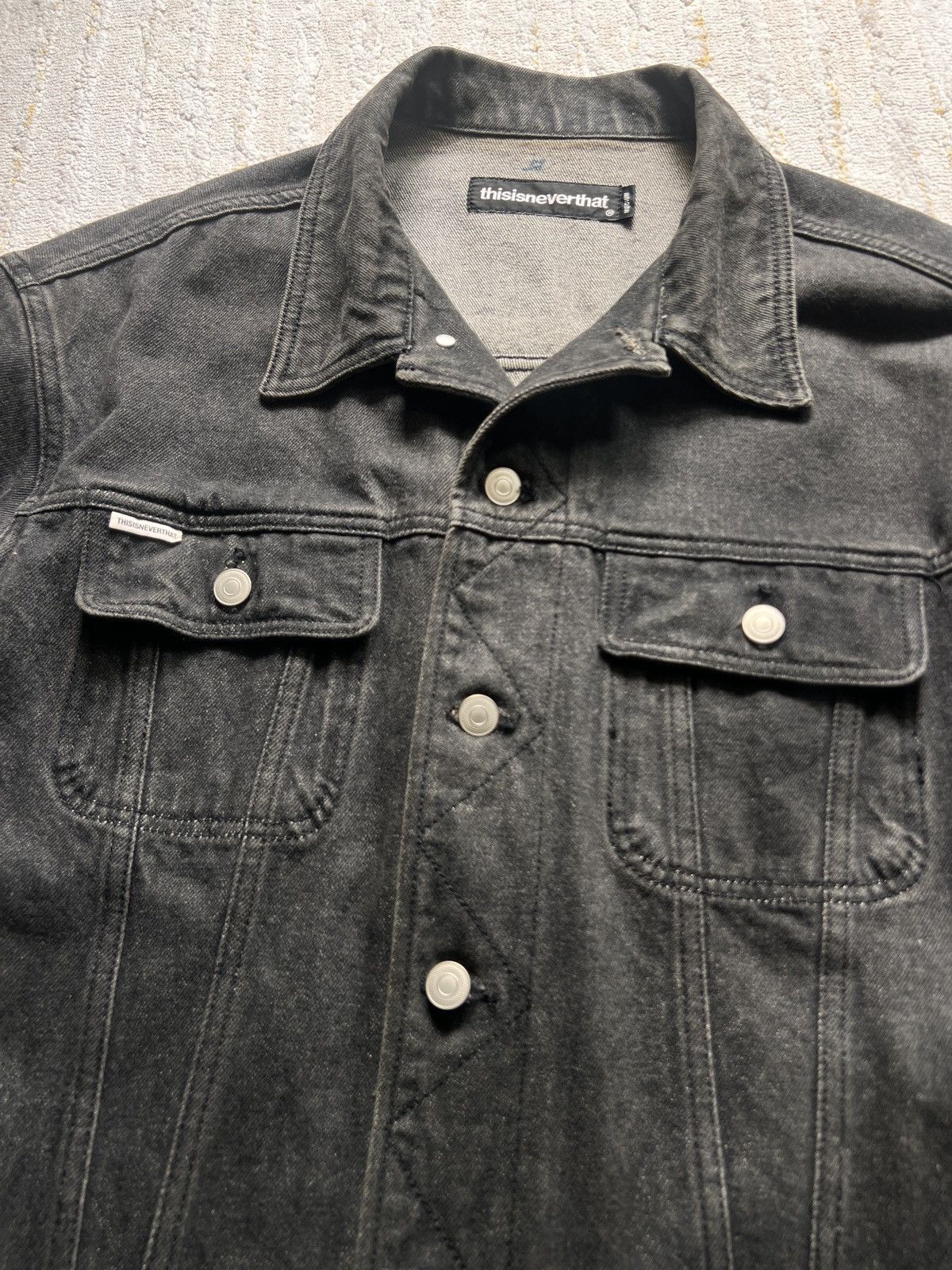 thisisneverthat Thisisneverthat Visual Archive Denim Jacket Size US M / EU 48-50 / 2 - 8 Thumbnail