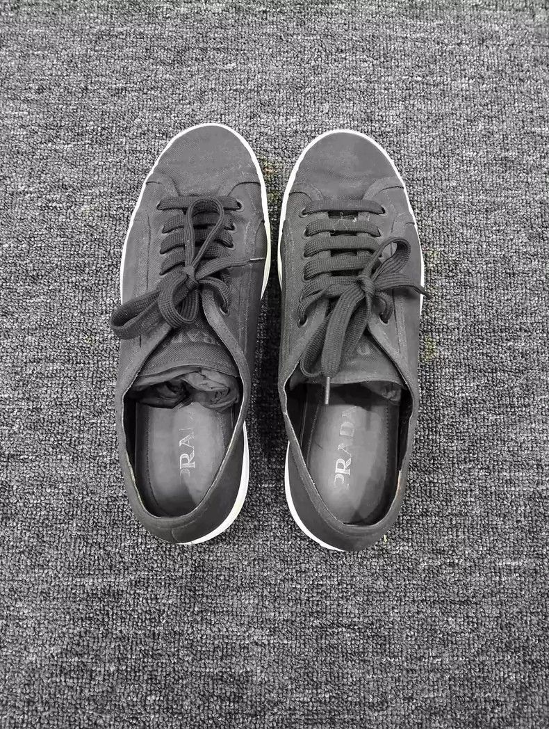 Prada PRADA Sneakers Size 42.5 Black Color-2506 Size US 9.5 / EU 42-43 - 8 Thumbnail