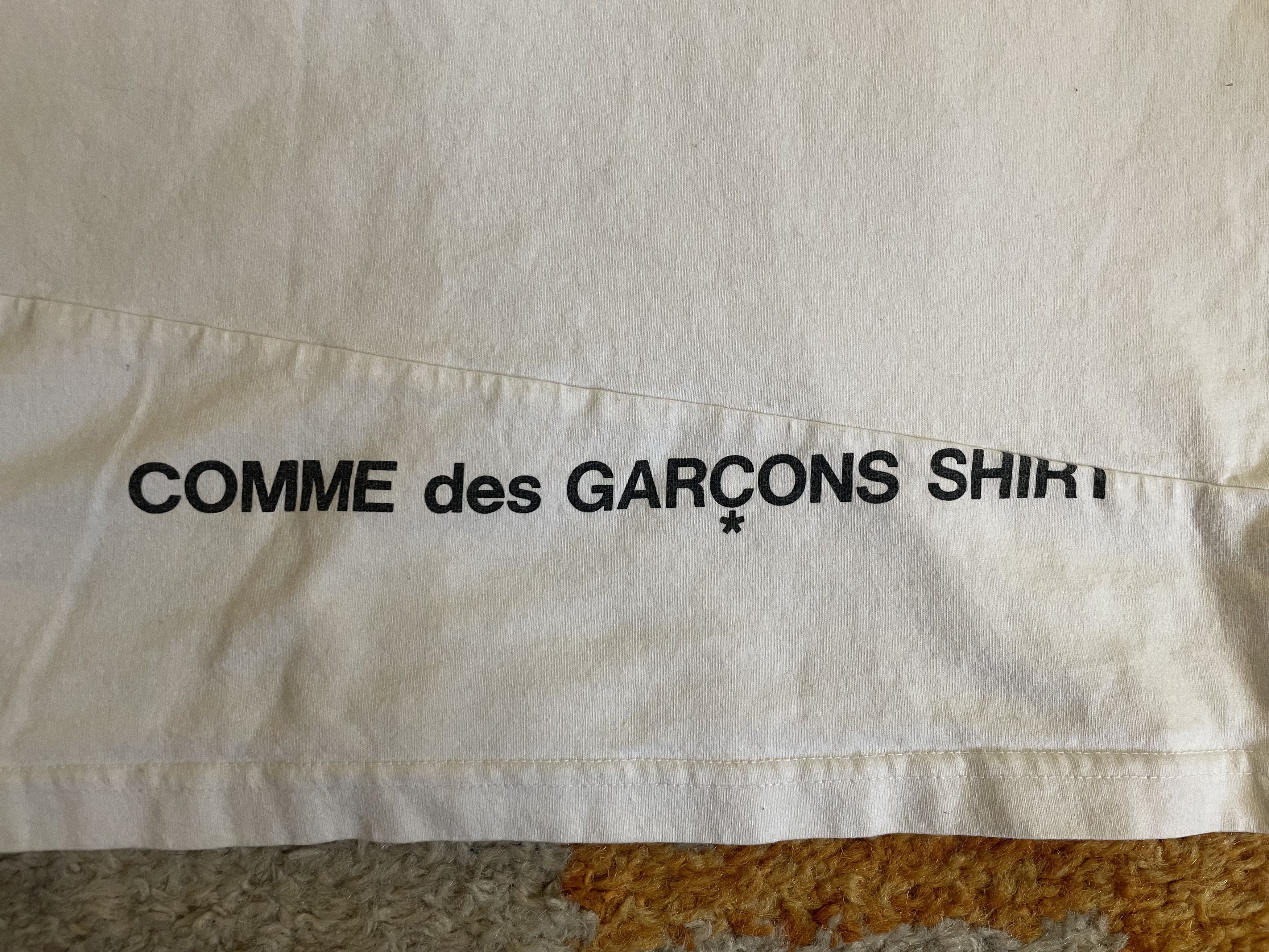 Comme des Garcons SHIRT × Supreme Supreme x Comme des Garcons Shirt Split Box Logo Tee Size US L / EU 52-54 / 3 - 10 Thumbnail