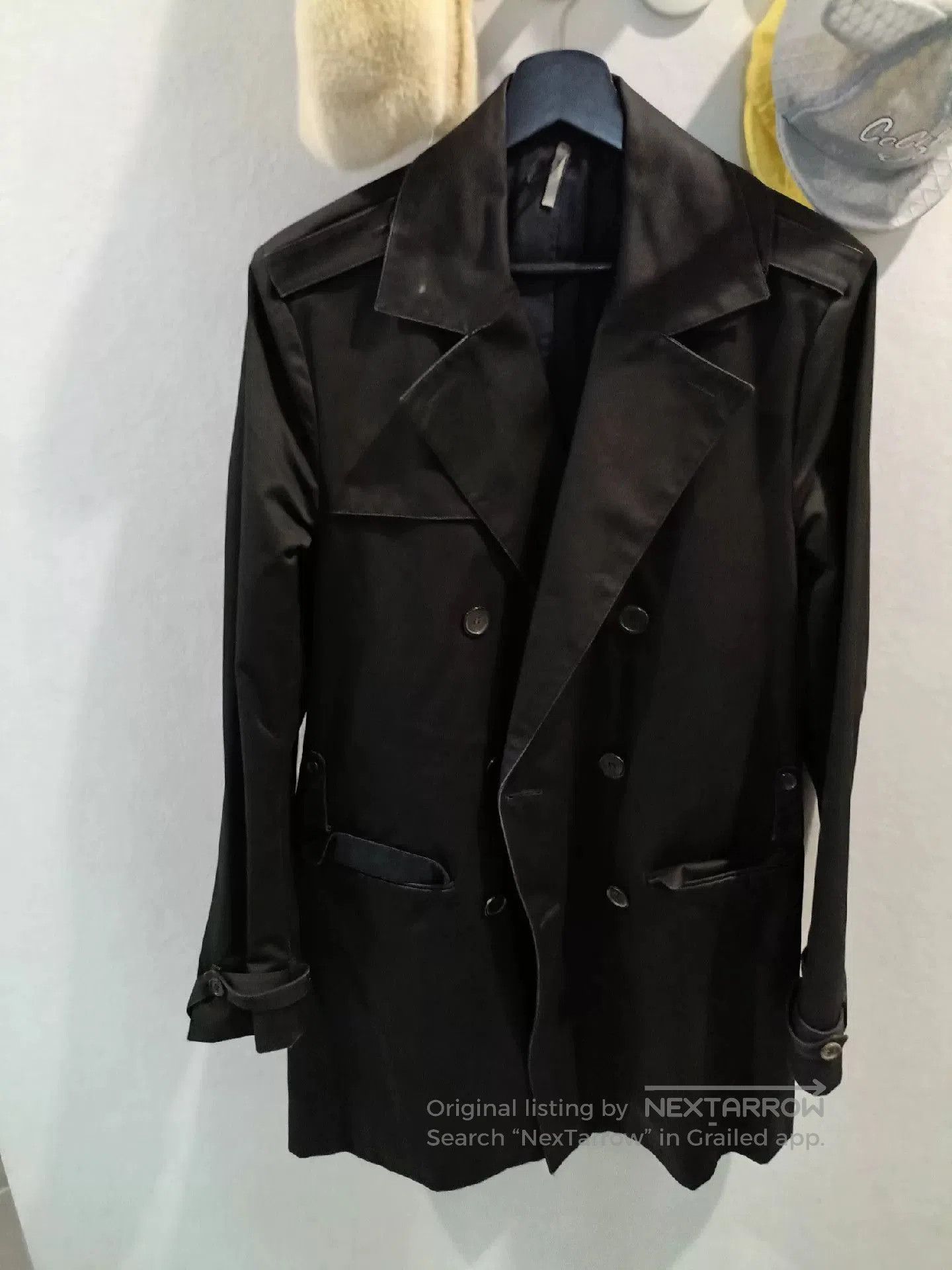 Hedi Slimane Dior 03AW Luster Trench Coat 46. Size US S / EU 44-46 / 1 - 3 Thumbnail