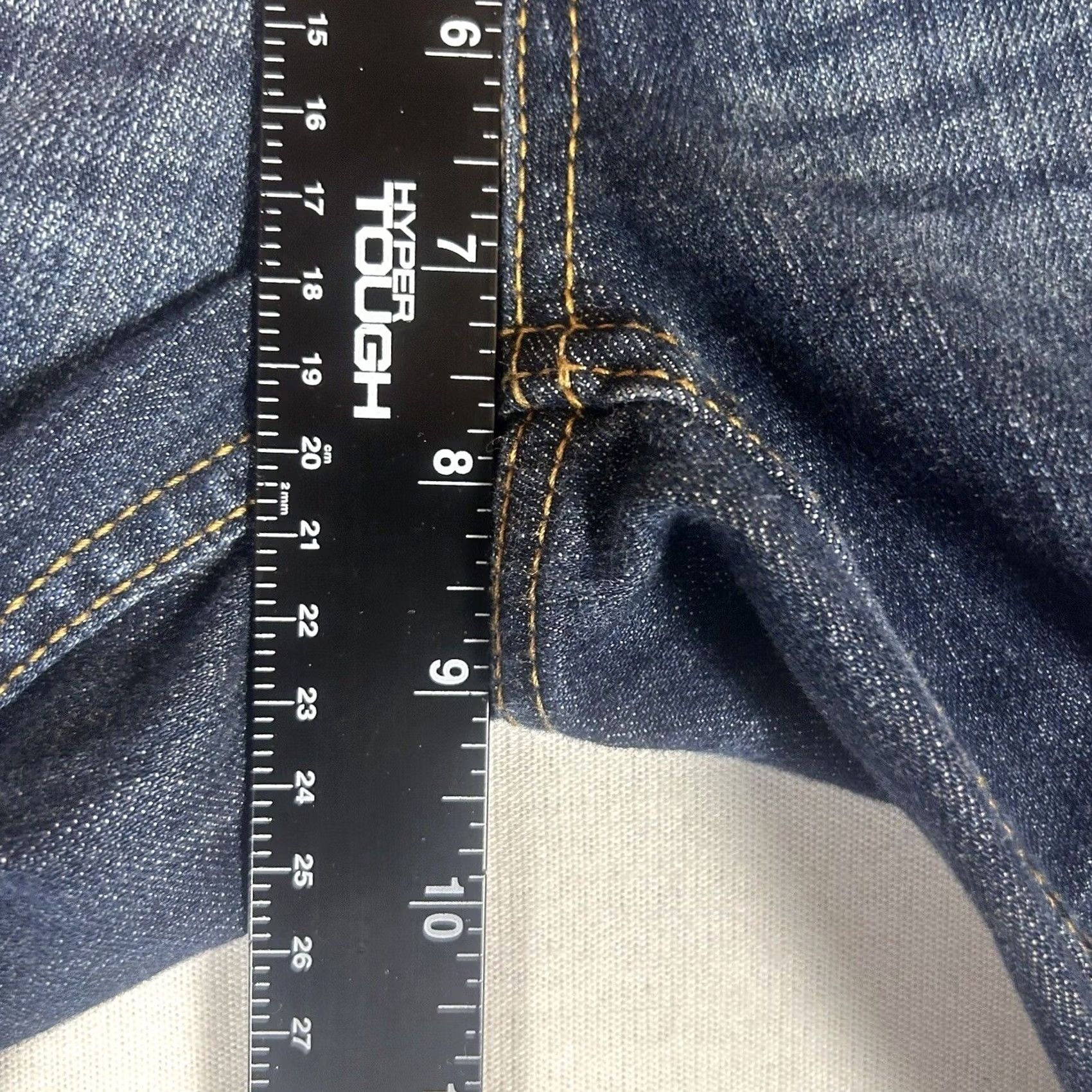 Vintage Aéropostale Bayla Skinny Jeans Blue Dark Wash Low Rise Size 4 Women's Stretch Denim 5-Pocket Size 27" / US 4 / IT 40 - 6 Thumbnail
