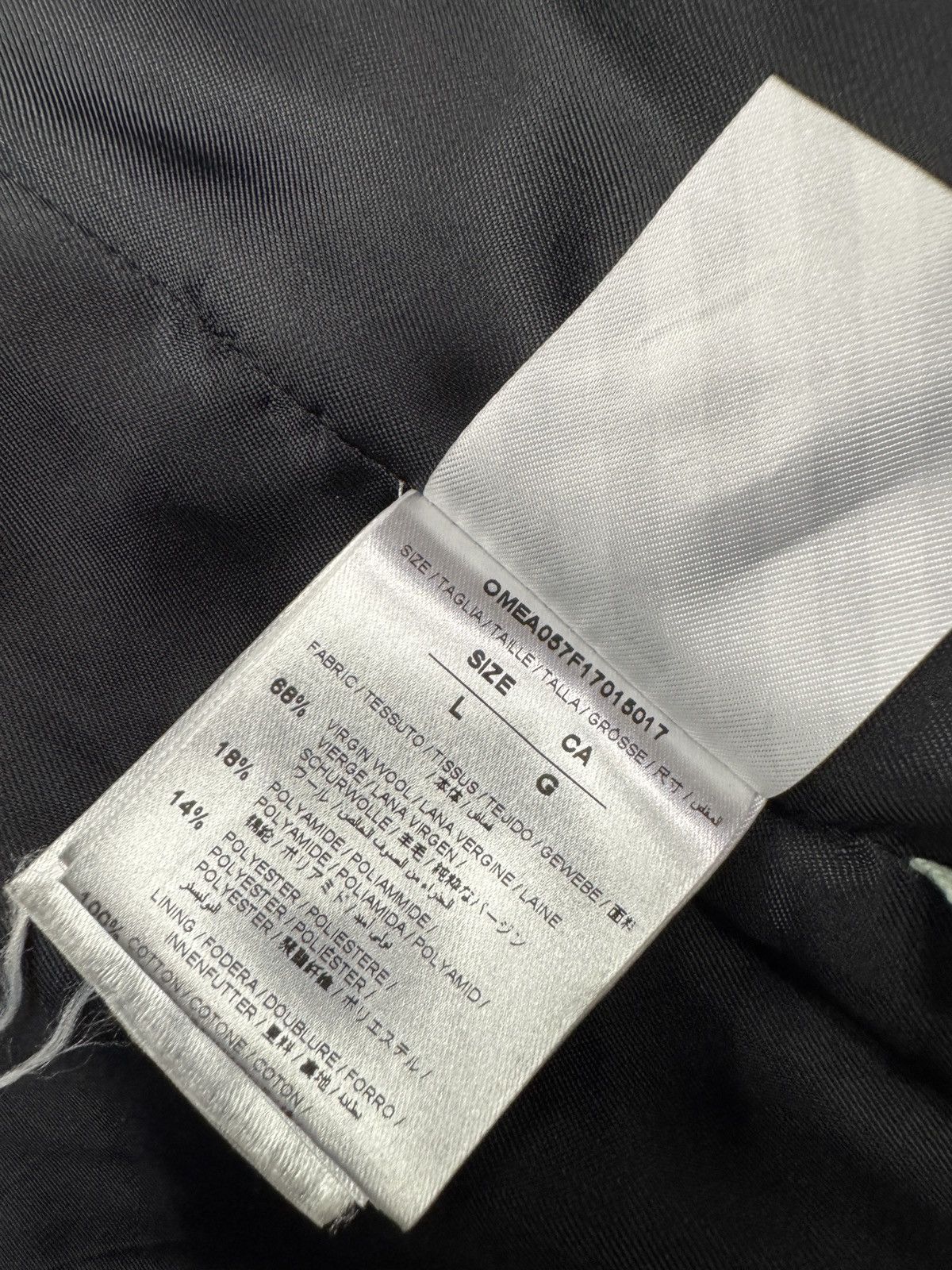 Off-White Virgil Abloh Off-White “Seeing Things” Varsity Bomber Jacket Size US L / EU 52-54 / 3 - 8 Thumbnail