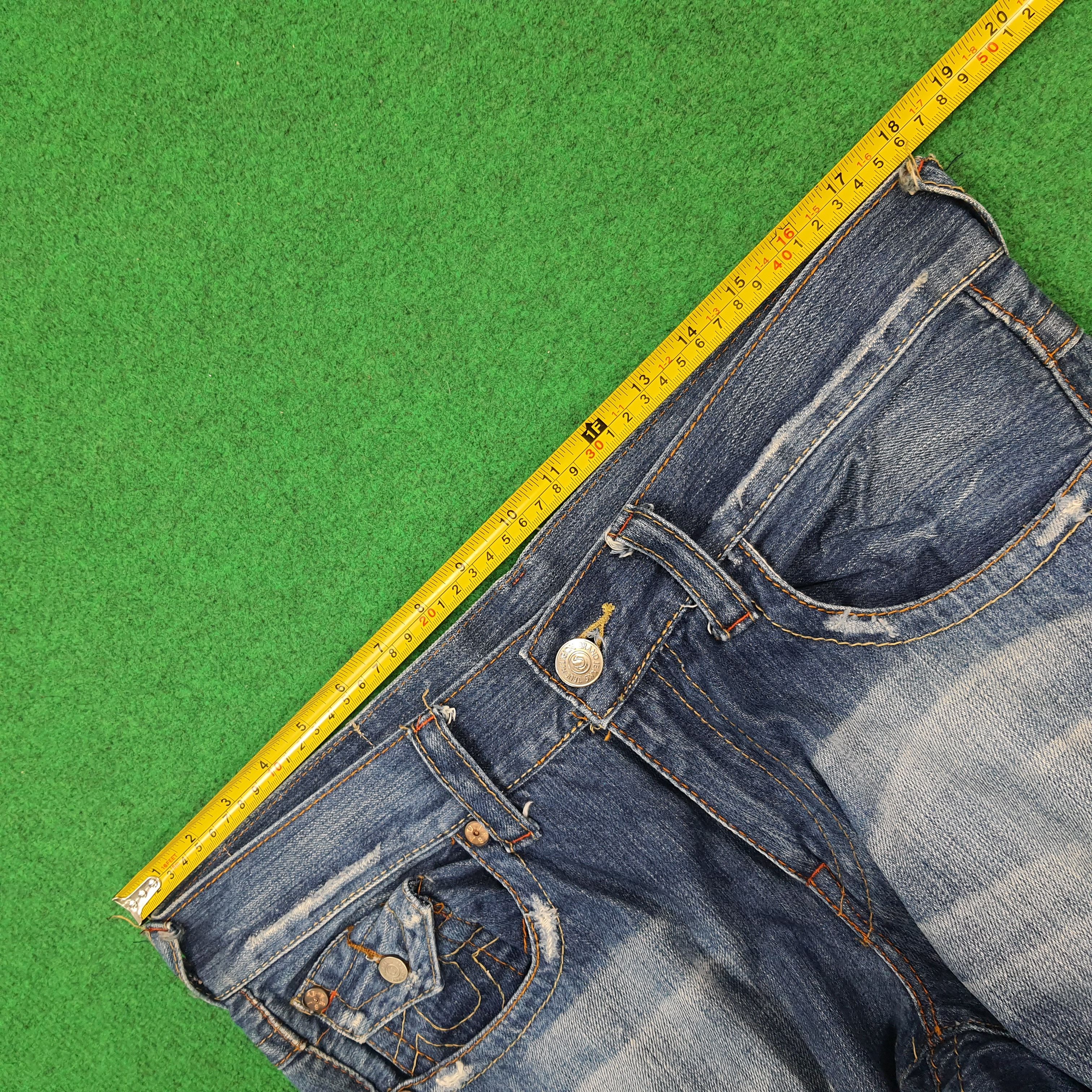 True Religion Vintage True Religion Joey Big Rig Grunge Jeans C297N18 Size US 35 - 11 Thumbnail