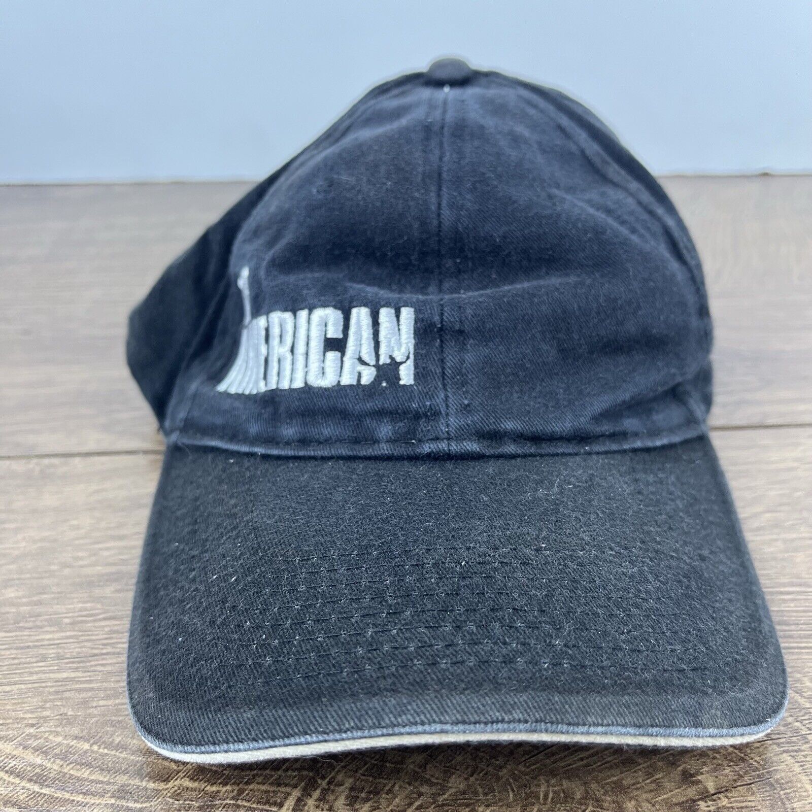 Other The American Hat Adjustable Hat Black Hat Adjustable Black A Size ONE SIZE - 1 Thumbnail