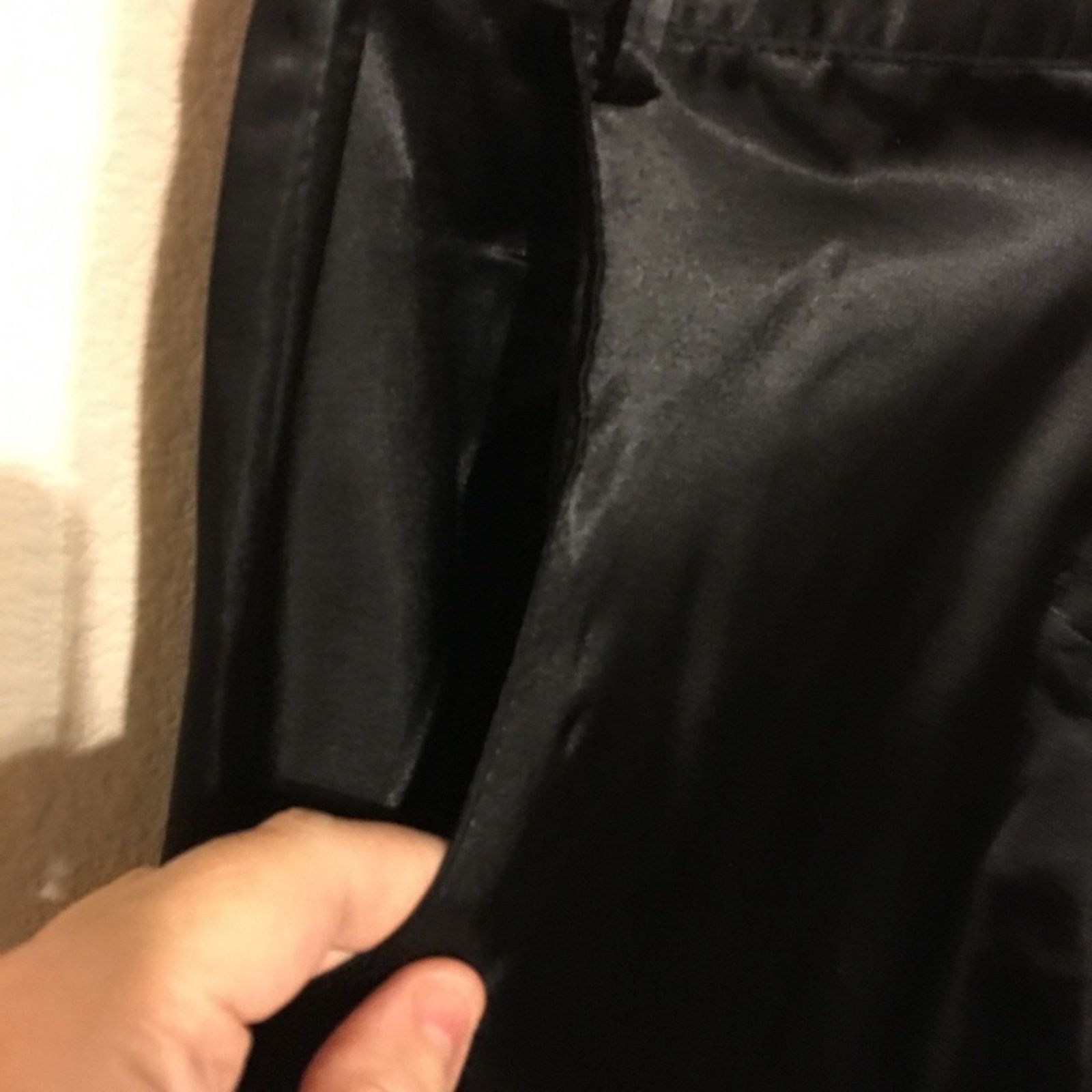 Other Madison & Co black satin pants 12 Size 34" / US 12 / IT 48 - 3 Thumbnail