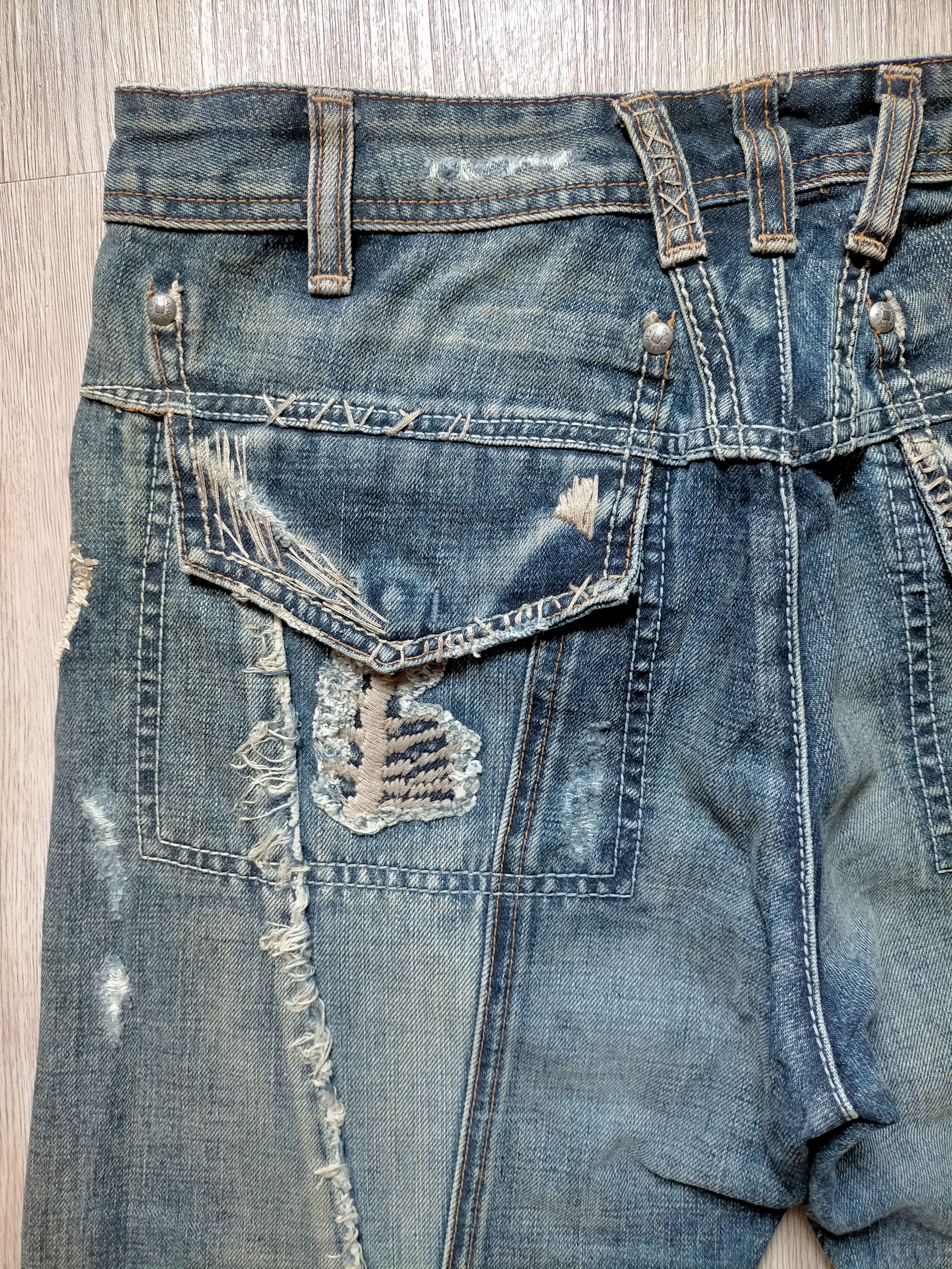Marithe + Francois Girbaud Marithe Francois Girbaud Flare Jeans Boot cut Denim Size US 32 / EU 48 - 9 Thumbnail