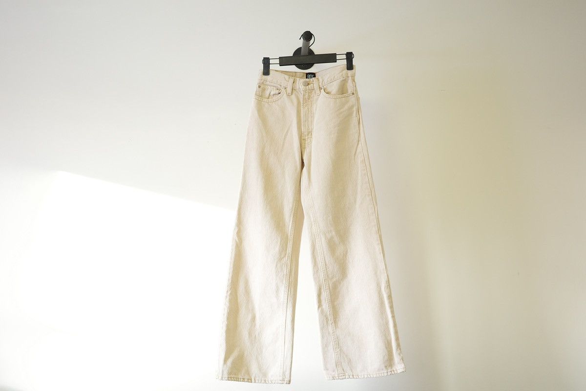 Bdg Urban Outfitters BDG High & Wide Leg Denim Beige Size US 24 Size 24" / US 00 / IT 34 - 1 Thumbnail