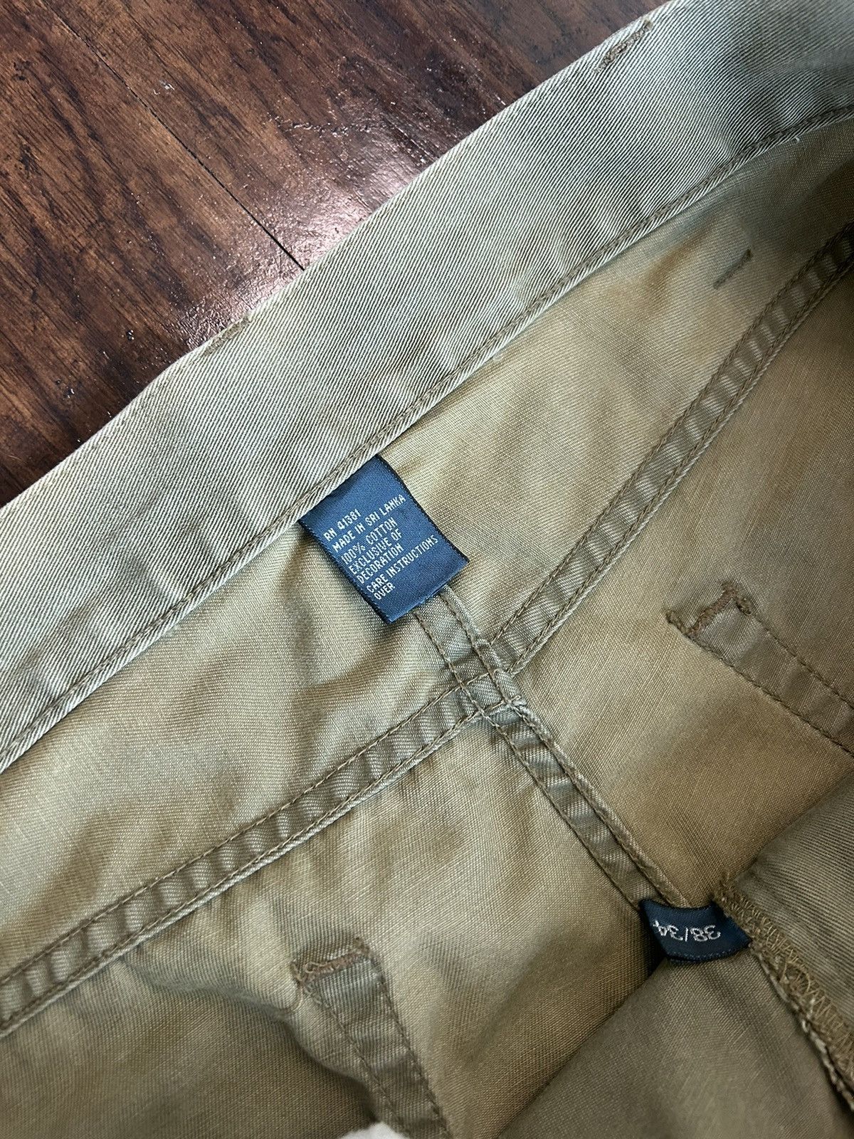 Polo Ralph Lauren Vintage Polo Ralph Lauren Olive Green Chino Pants Size US 38 / EU 54 - 5 Thumbnail