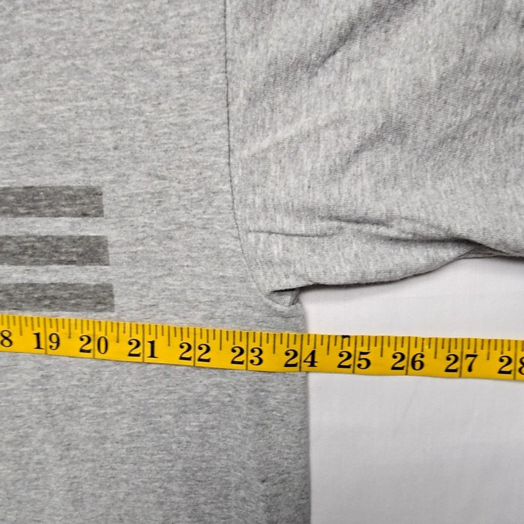 Adidas Vintage Adidas Team Graphic Tee True to Athlete Gray L Tee Size US L / EU 52-54 / 3 - 7 Thumbnail
