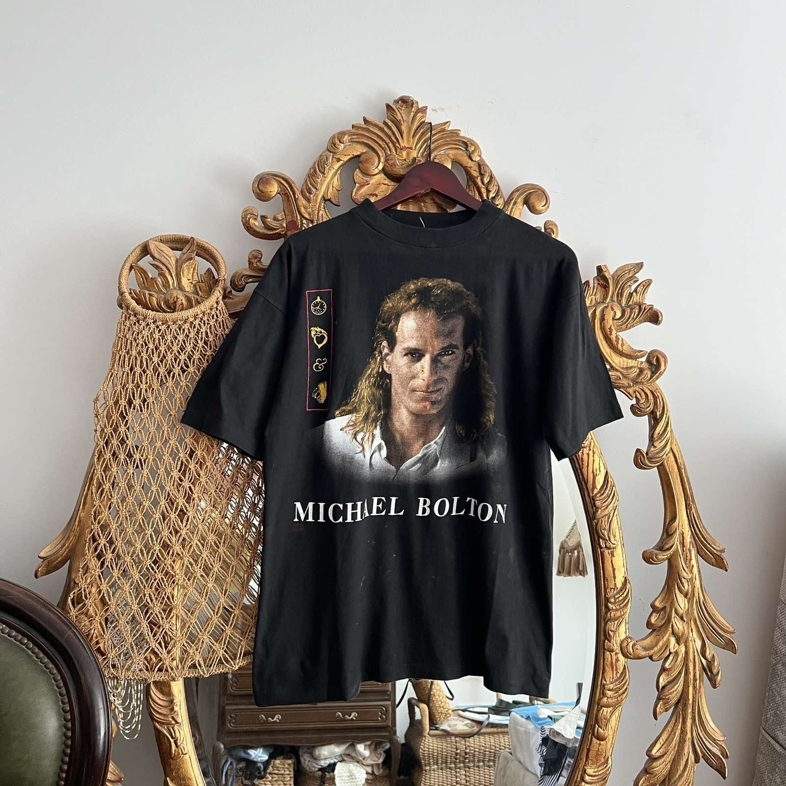 Band Tees Michael Bolton Timeless Tour 1993 Tee Vintage Pop Shirt Size US XL / EU 56 / 4 - 1 Thumbnail