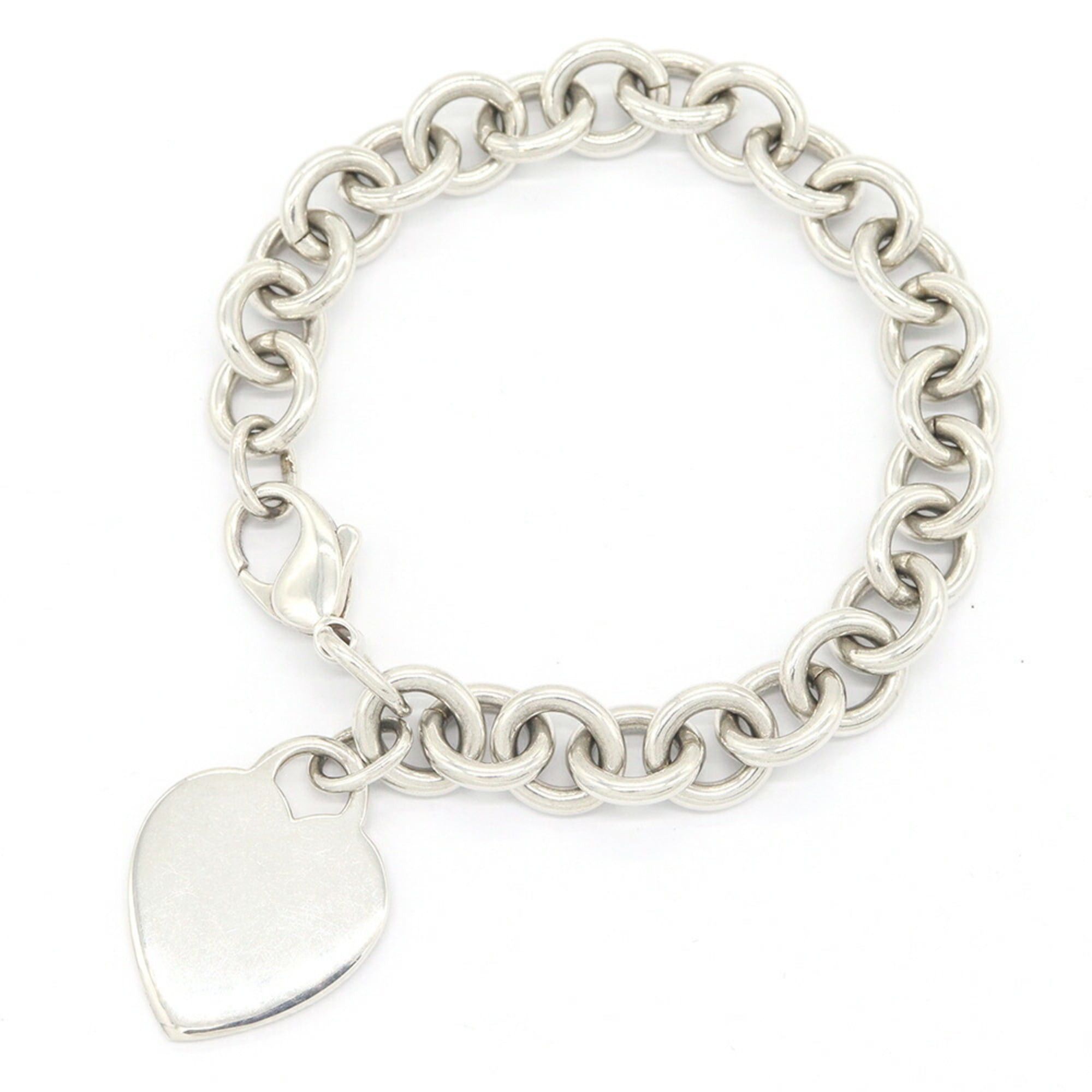 Tiffany & Co. Tiffany & Co. Bracelet, Heart Tag, Sterling Silver 925, Chain Bangle, Women's. Size ONE SIZE - 1 Thumbnail