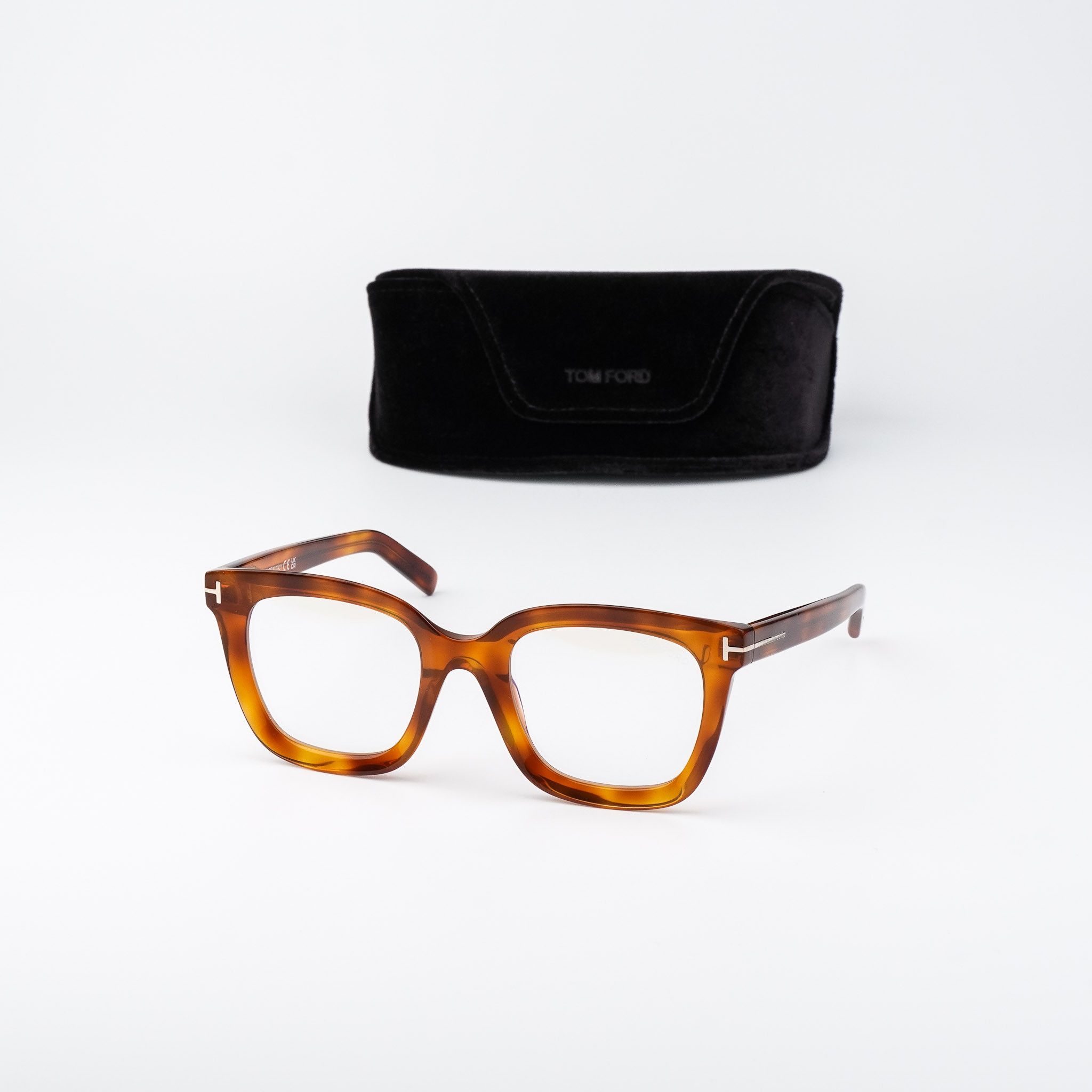 Tom Ford Tom Ford Women Eyeglasses Square FT5880-B 053 NEW AUTHENTIC Size ONE SIZE - 2 Thumbnail