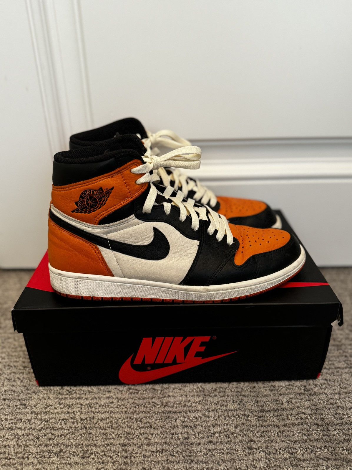 Nike Jordan 1 Retro Shattered Backboard Size US 10.5 / EU 43-44 - 5 Thumbnail