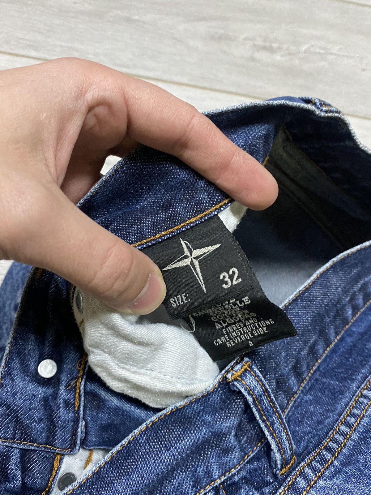 Stone Island Stone Island denims ripped distressed jeans Size US 32 / EU 48 - 8 Thumbnail