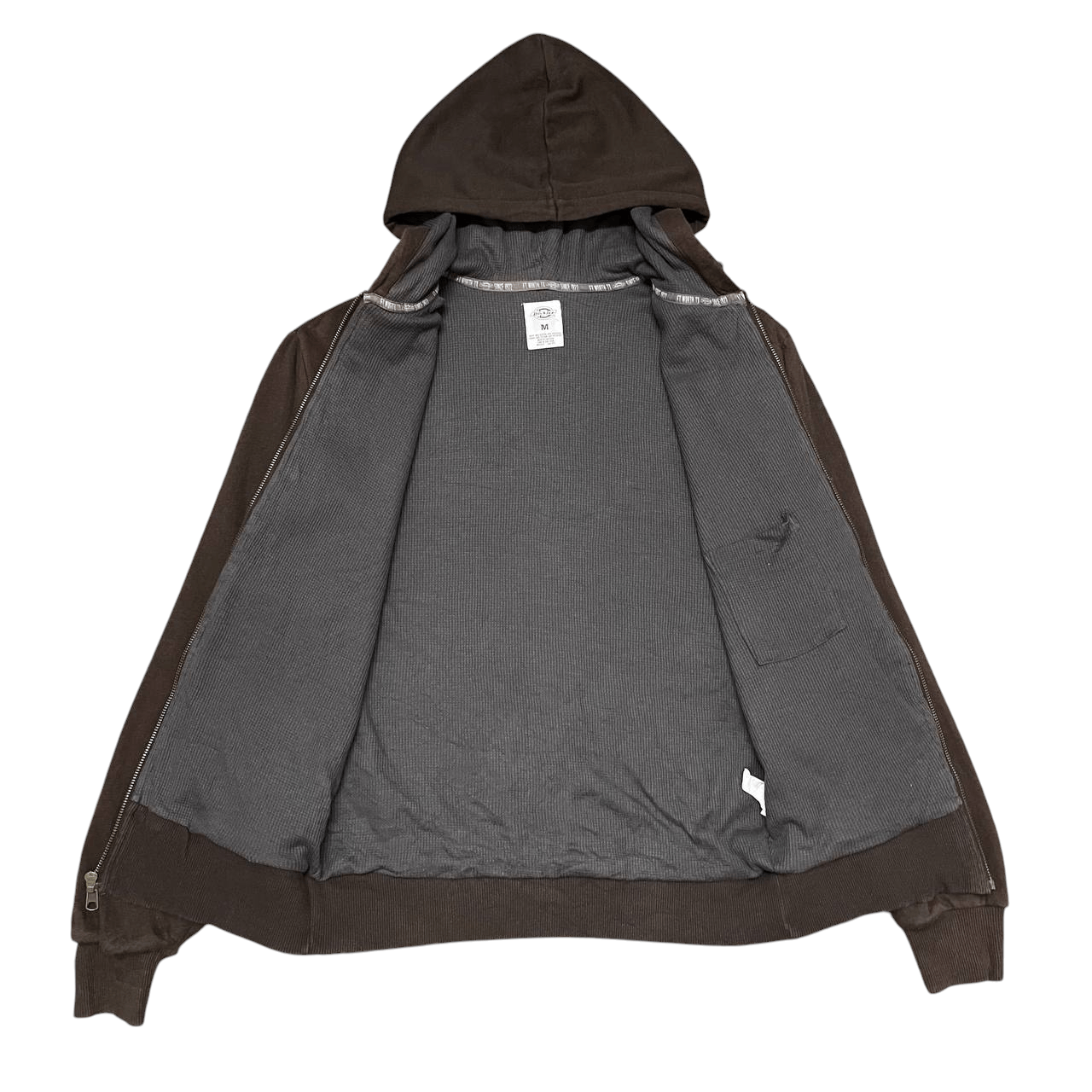 Dickies Vintage Dickies Zipper Hoodie Brown Size US M / EU 48-50 / 2 - 6 Thumbnail