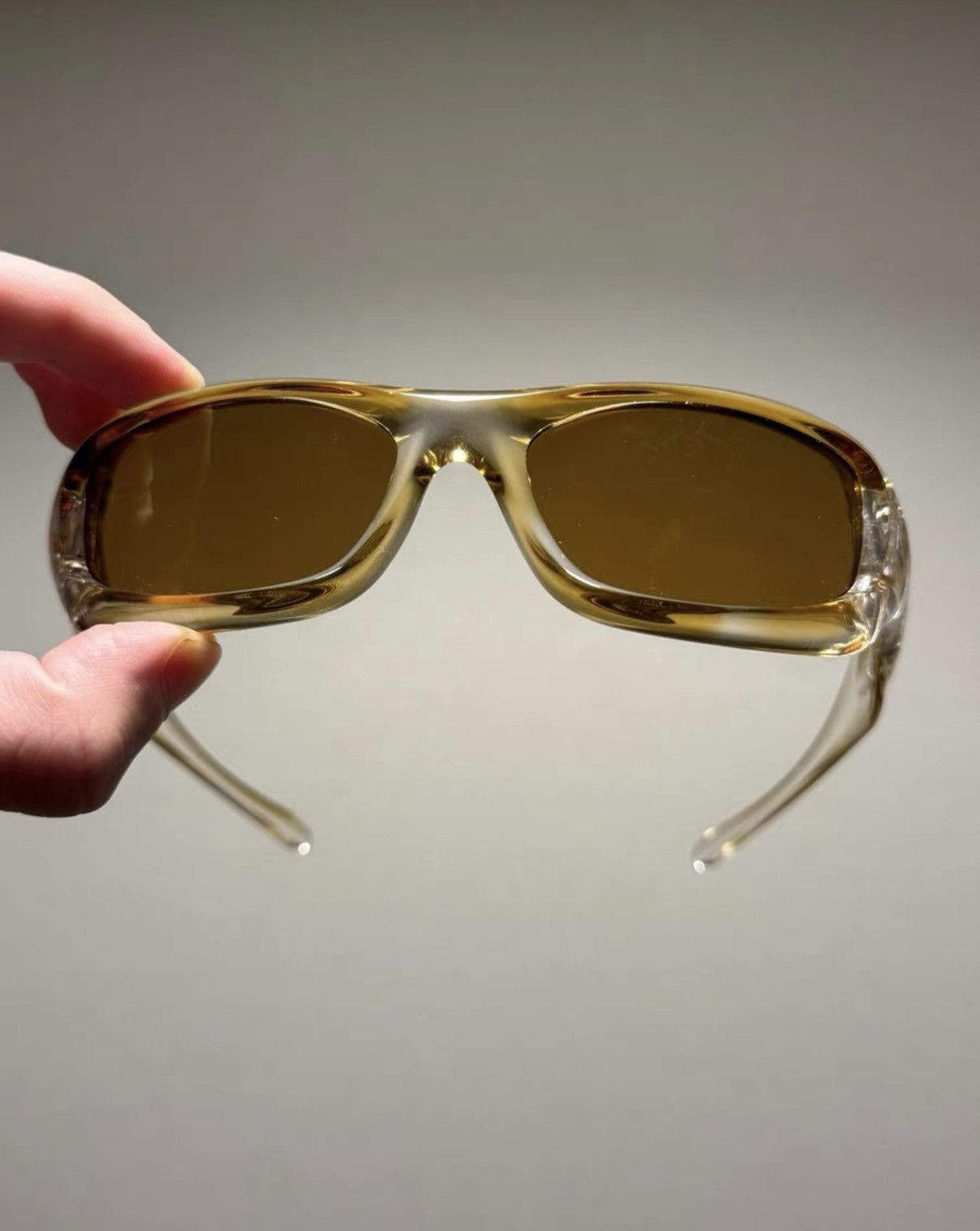 Oakley Oakley Fat Cat Champagne Gold / Whiskey Sunglasses K24 Size ONE SIZE - 4 Thumbnail