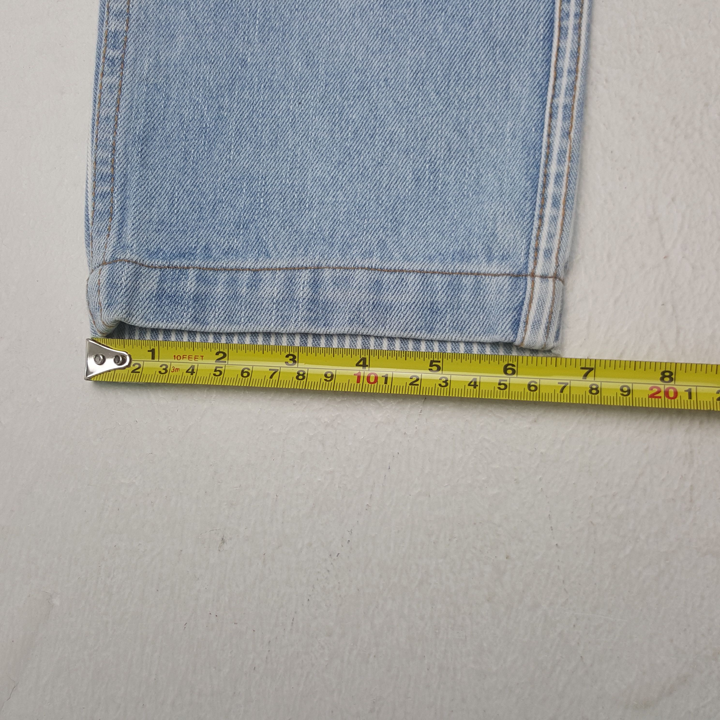 Japanese Brand Vintage Point Striped Style Denim Jeans Size US 29 - 11 Thumbnail